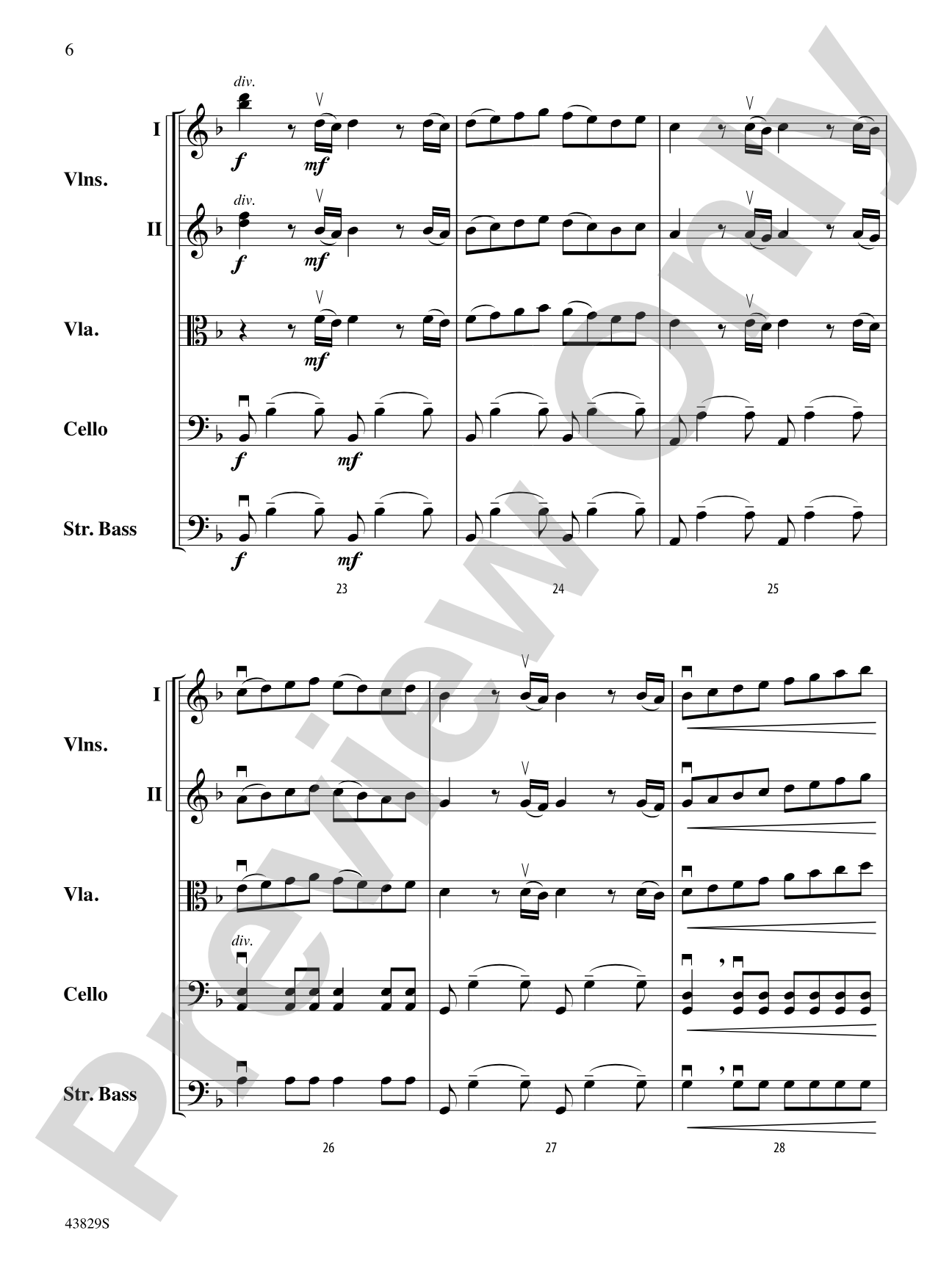 Matador: String Orchestra Conductor Score & Parts