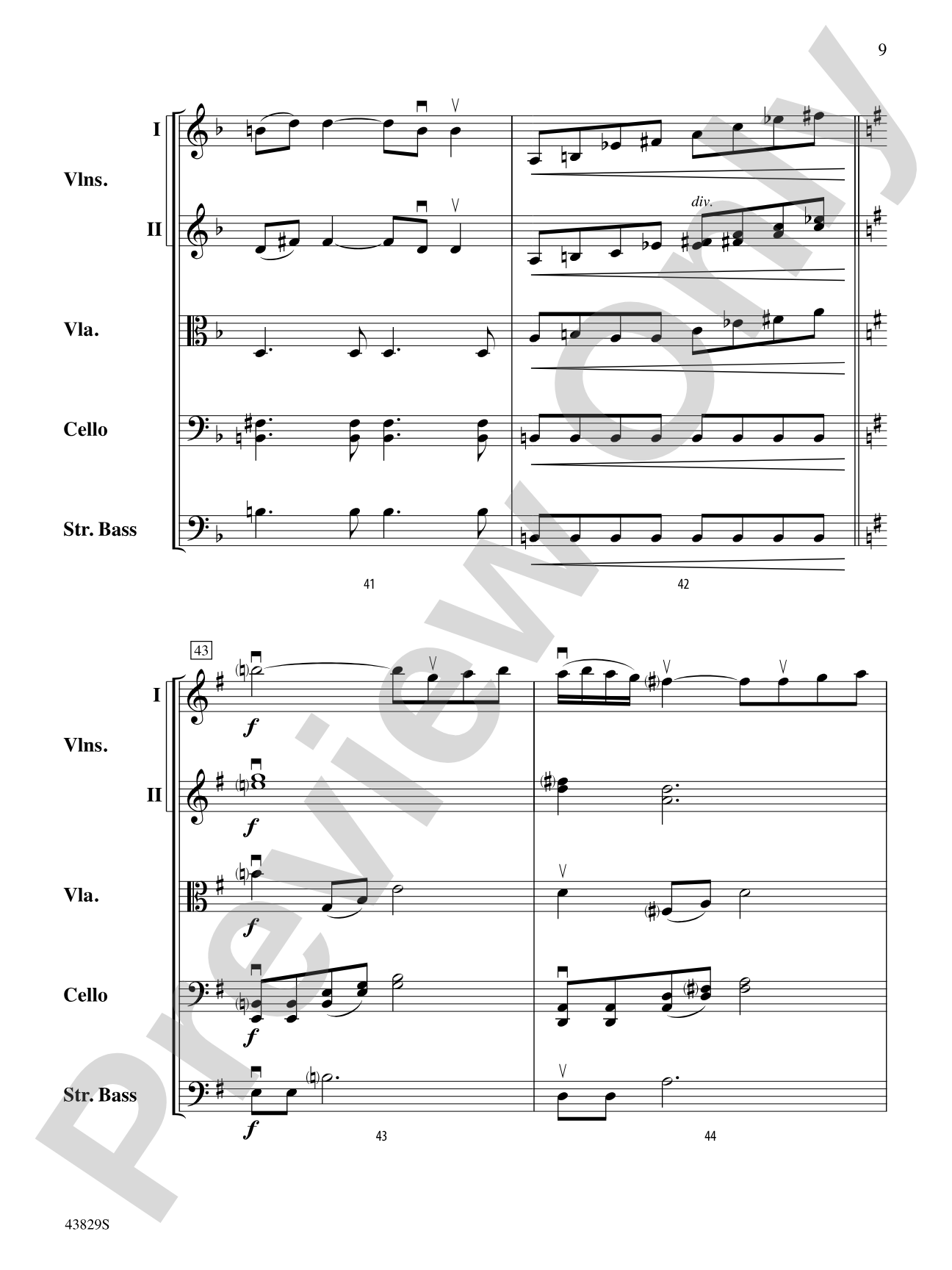 Matador: String Orchestra Conductor Score & Parts