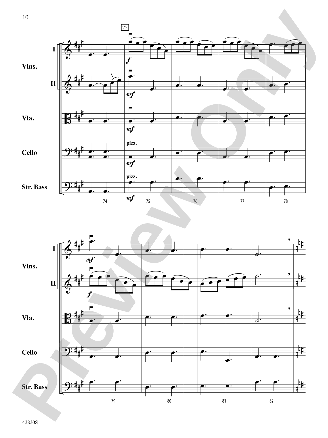 Murphy's Jig: String Orchestra Conductor Score & Parts