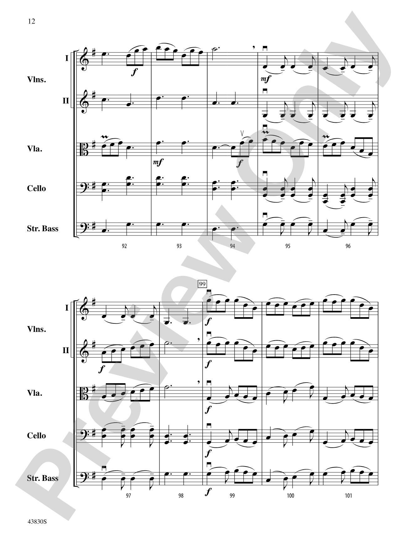 Murphy's Jig: String Orchestra Conductor Score & Parts