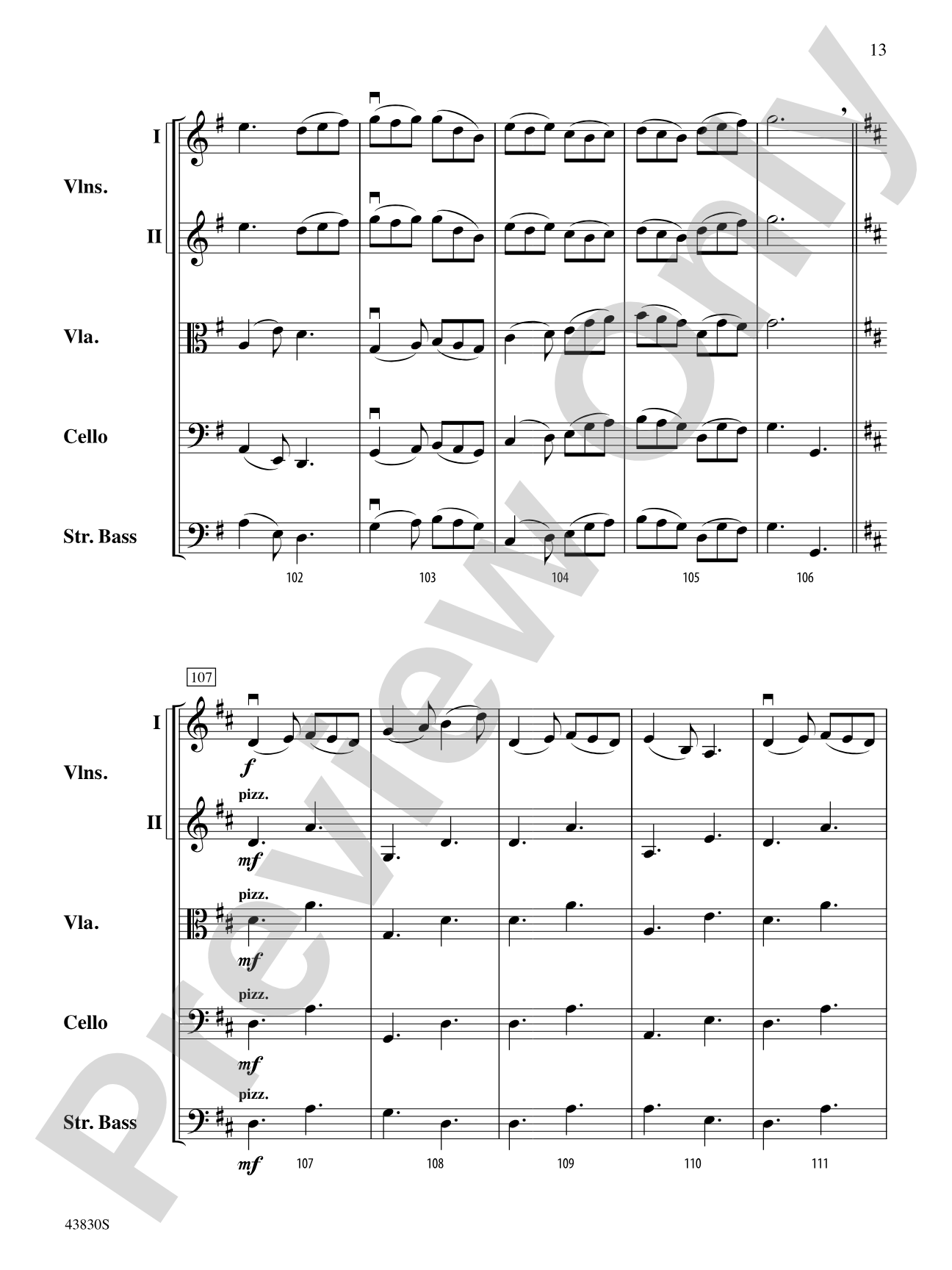 Murphy's Jig: String Orchestra Conductor Score & Parts