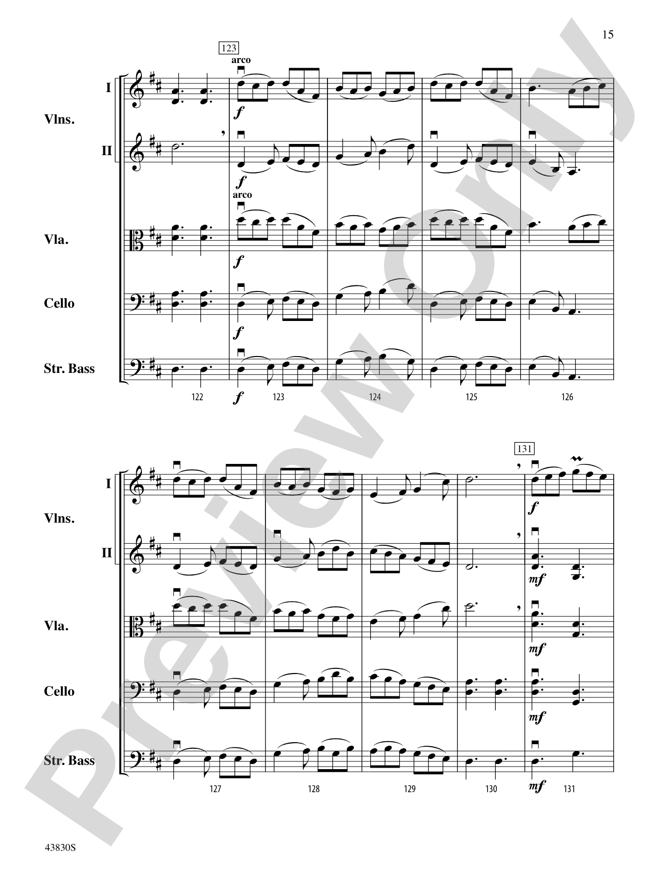 Murphy's Jig: String Orchestra Conductor Score & Parts