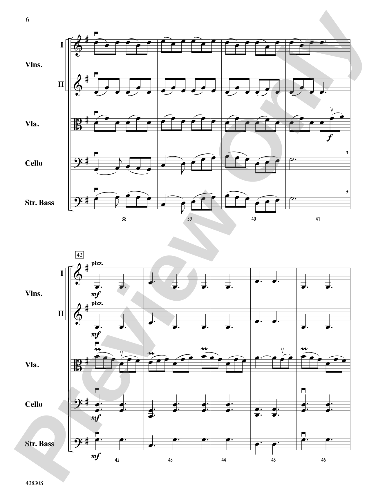 Murphy's Jig: String Orchestra Conductor Score & Parts