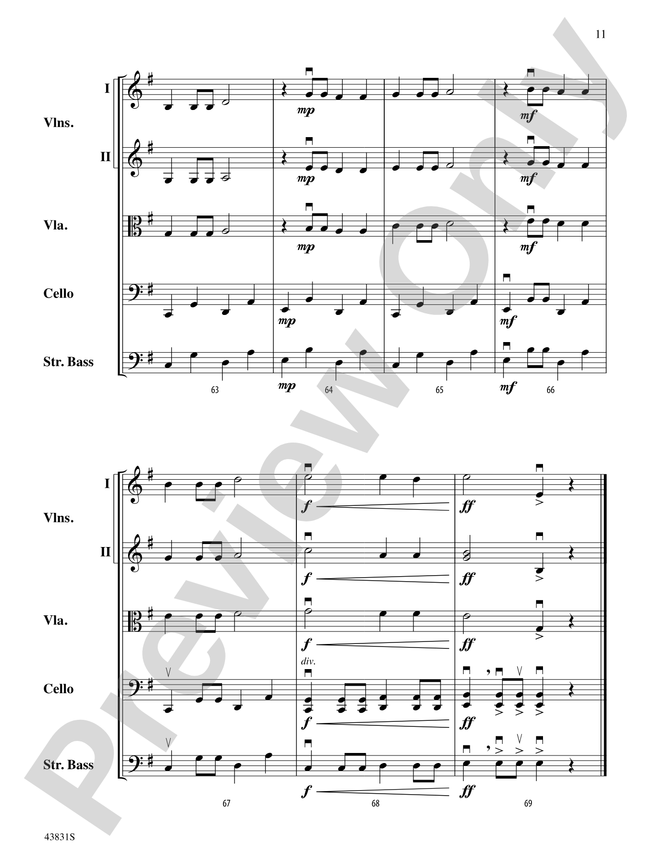Dinosaur Dig: String Orchestra Conductor Score & Parts