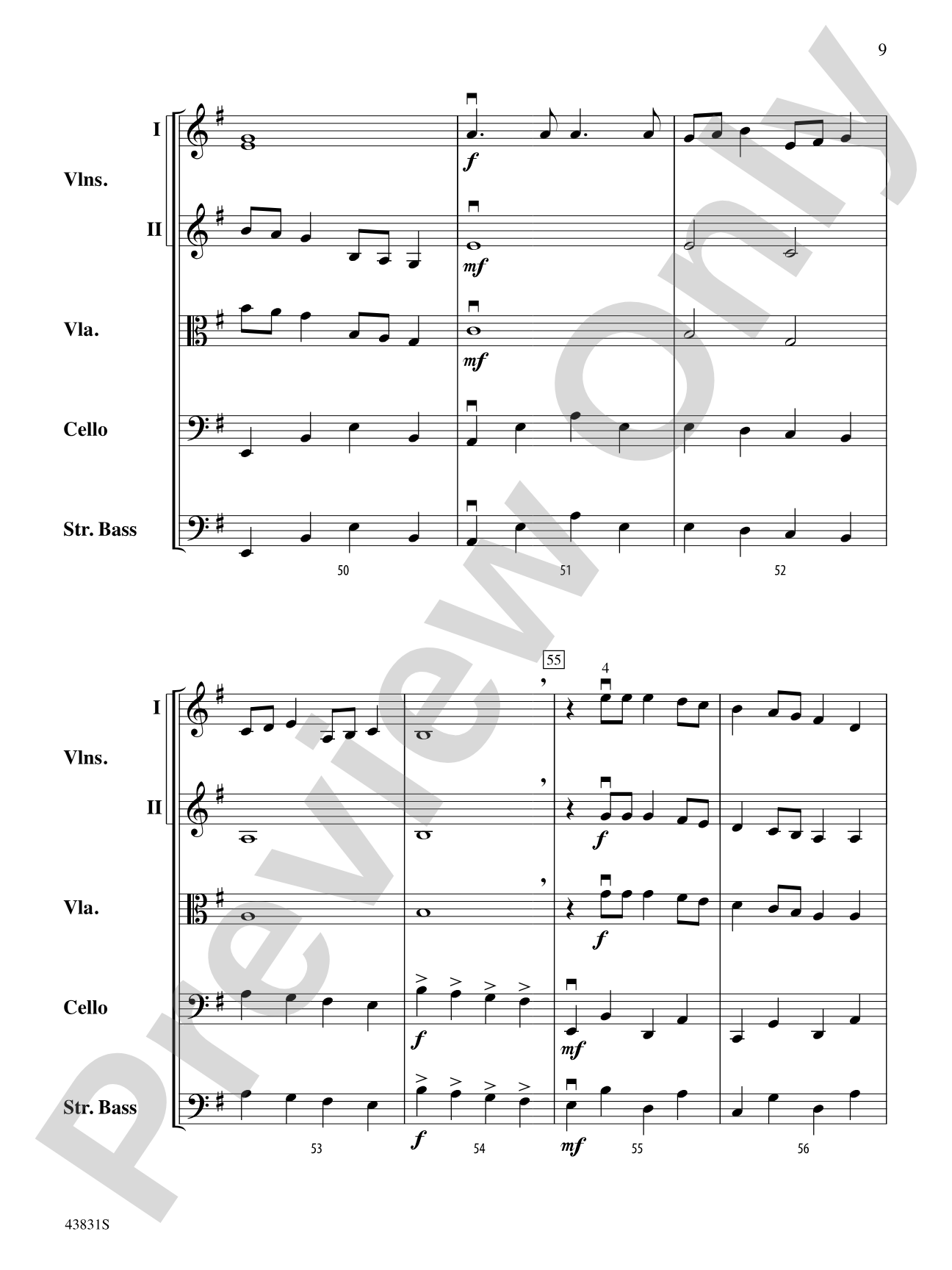 Dinosaur Dig: String Orchestra Conductor Score & Parts