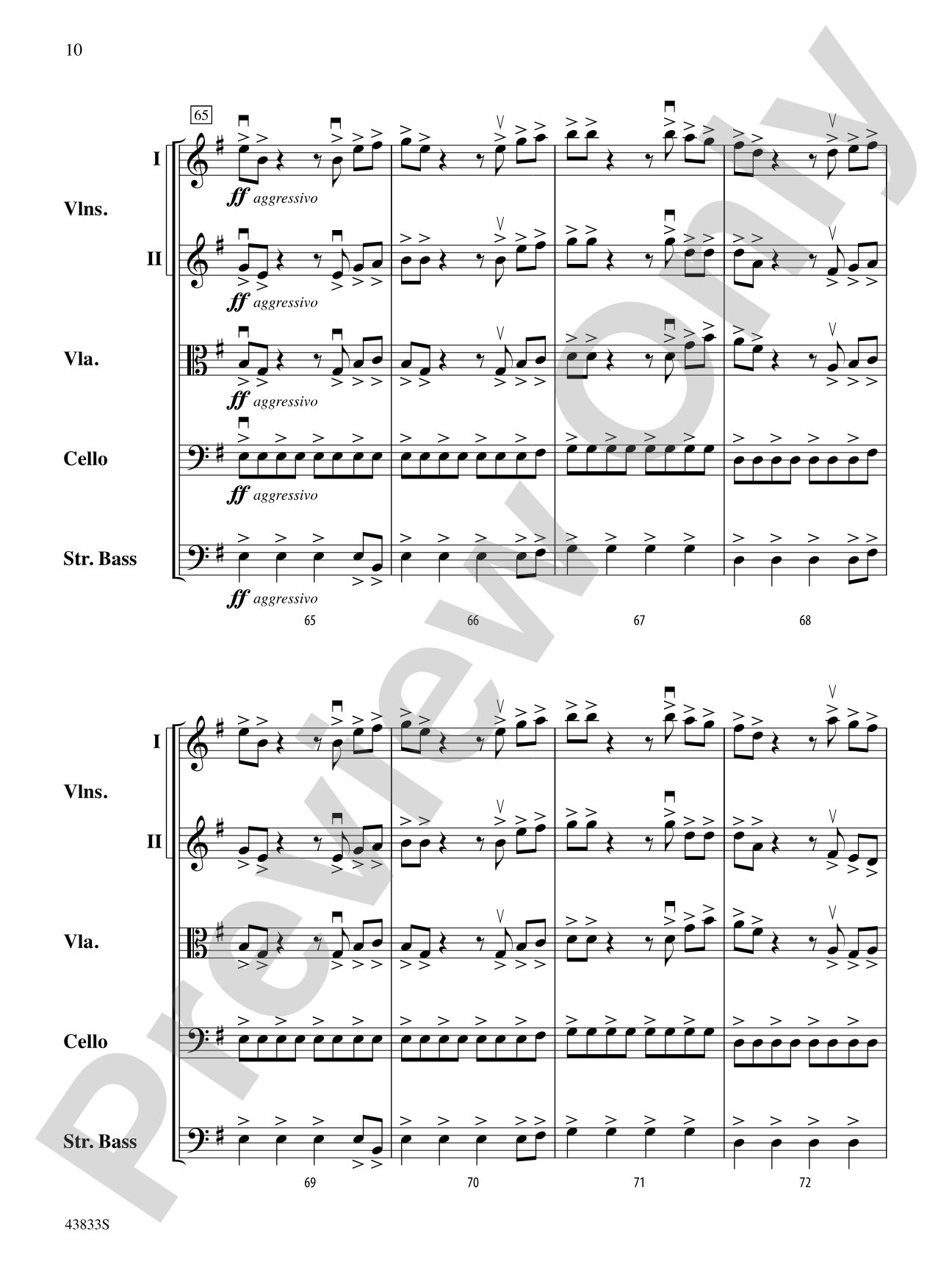 Pirate's Code: String Orchestra Conductor Score & Parts