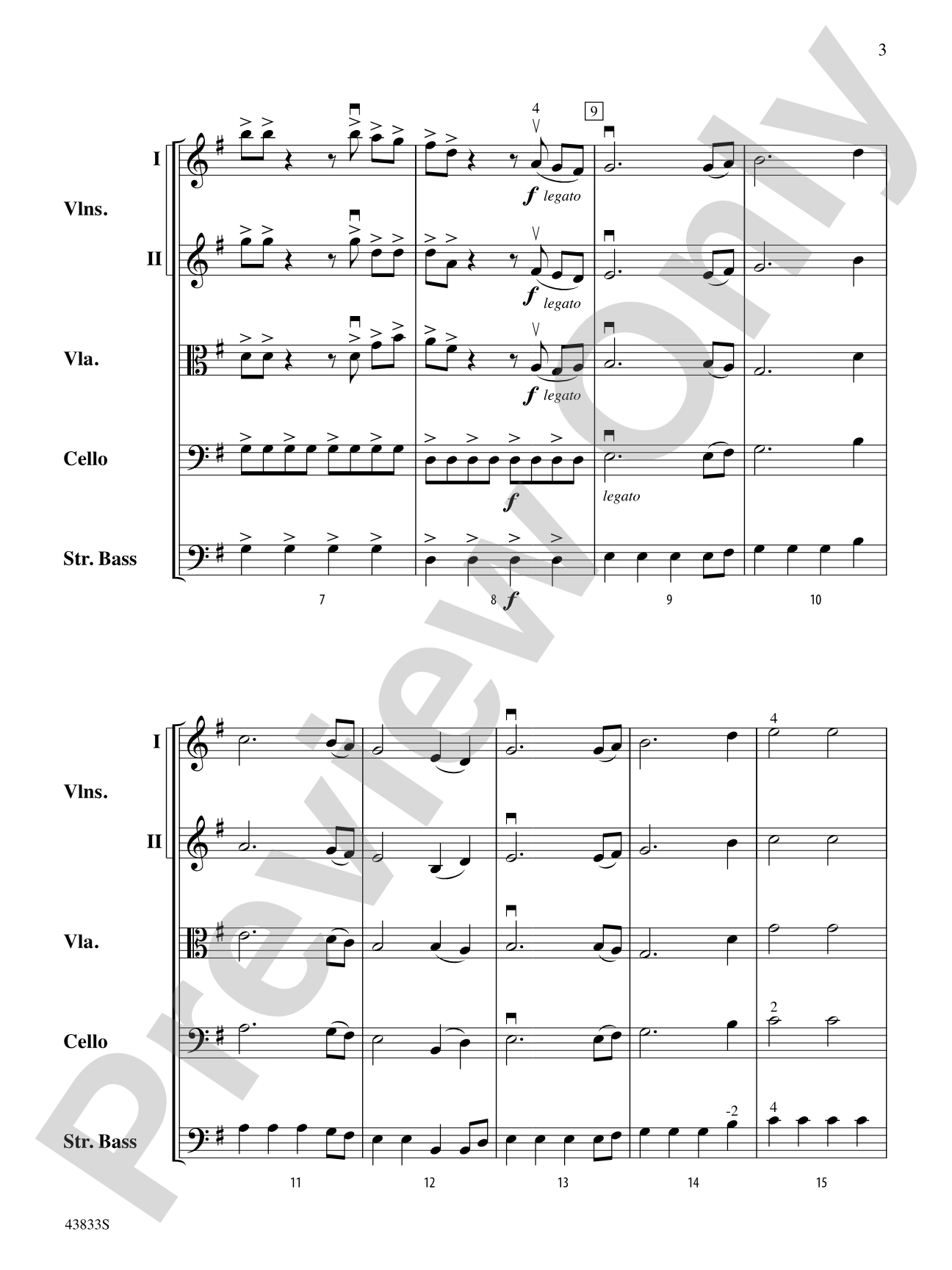 Pirate's Code: String Orchestra Conductor Score & Parts