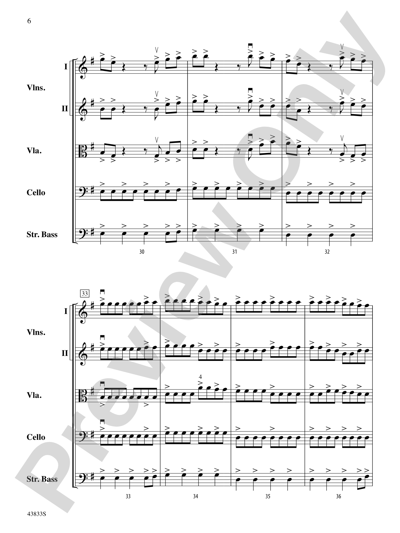 Pirate's Code: String Orchestra Conductor Score & Parts