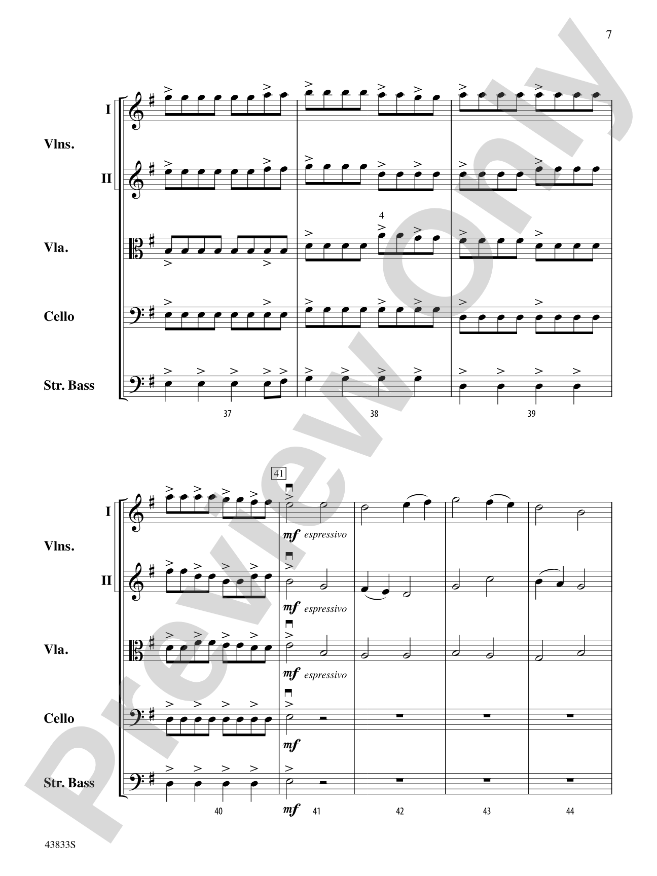Pirate's Code: String Orchestra Conductor Score & Parts