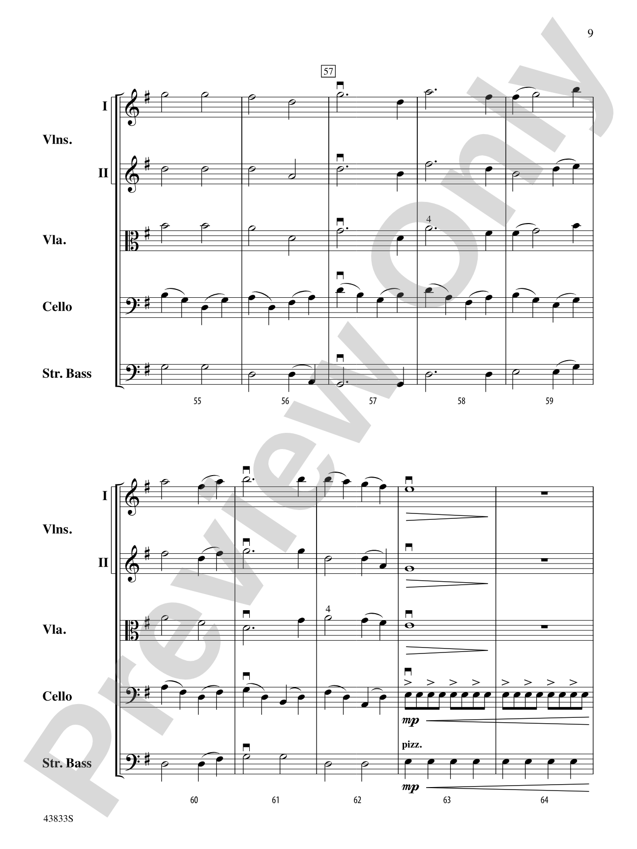 Pirate's Code: String Orchestra Conductor Score & Parts