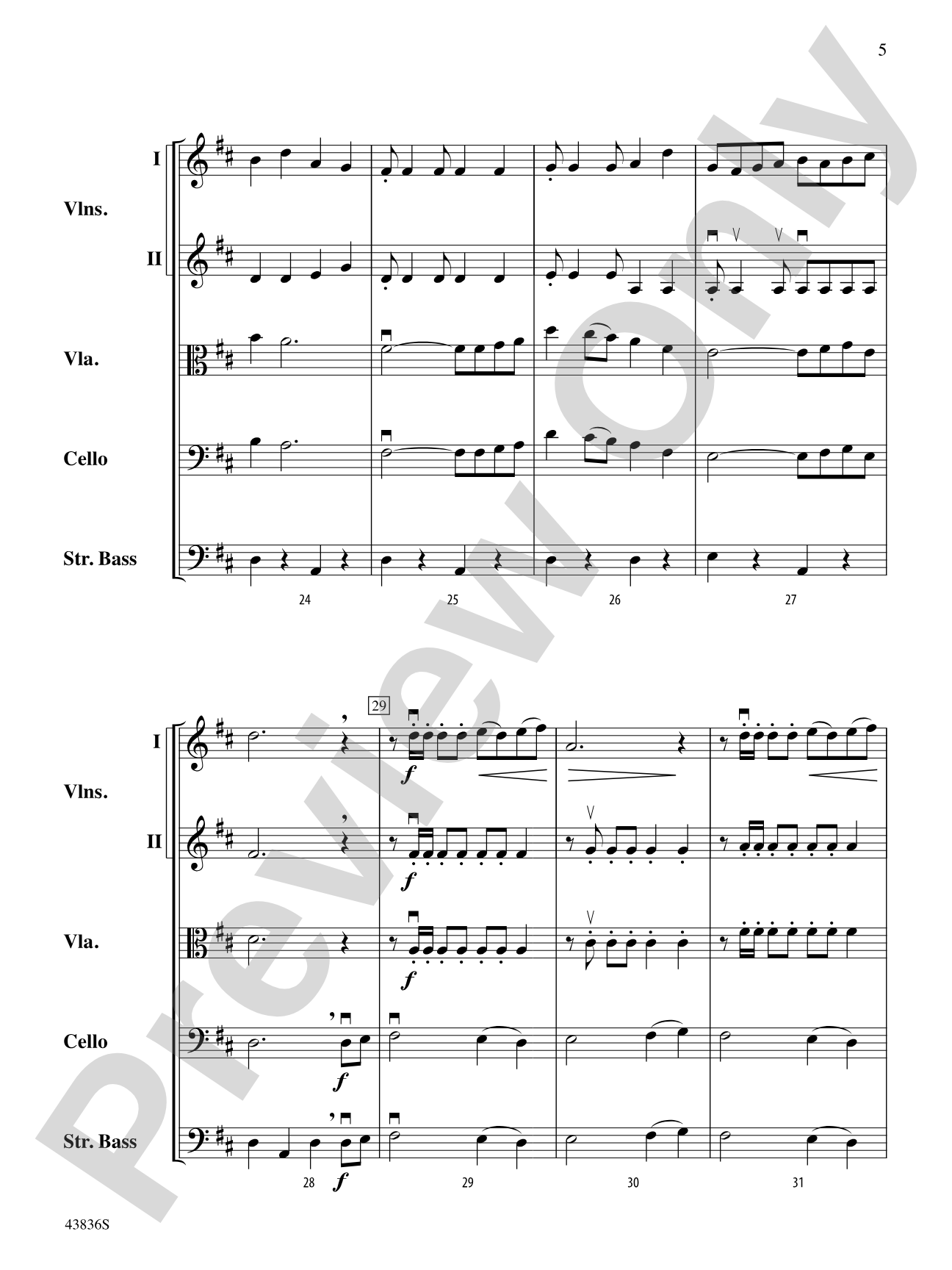 Tampa March: String Orchestra Conductor Score & Parts