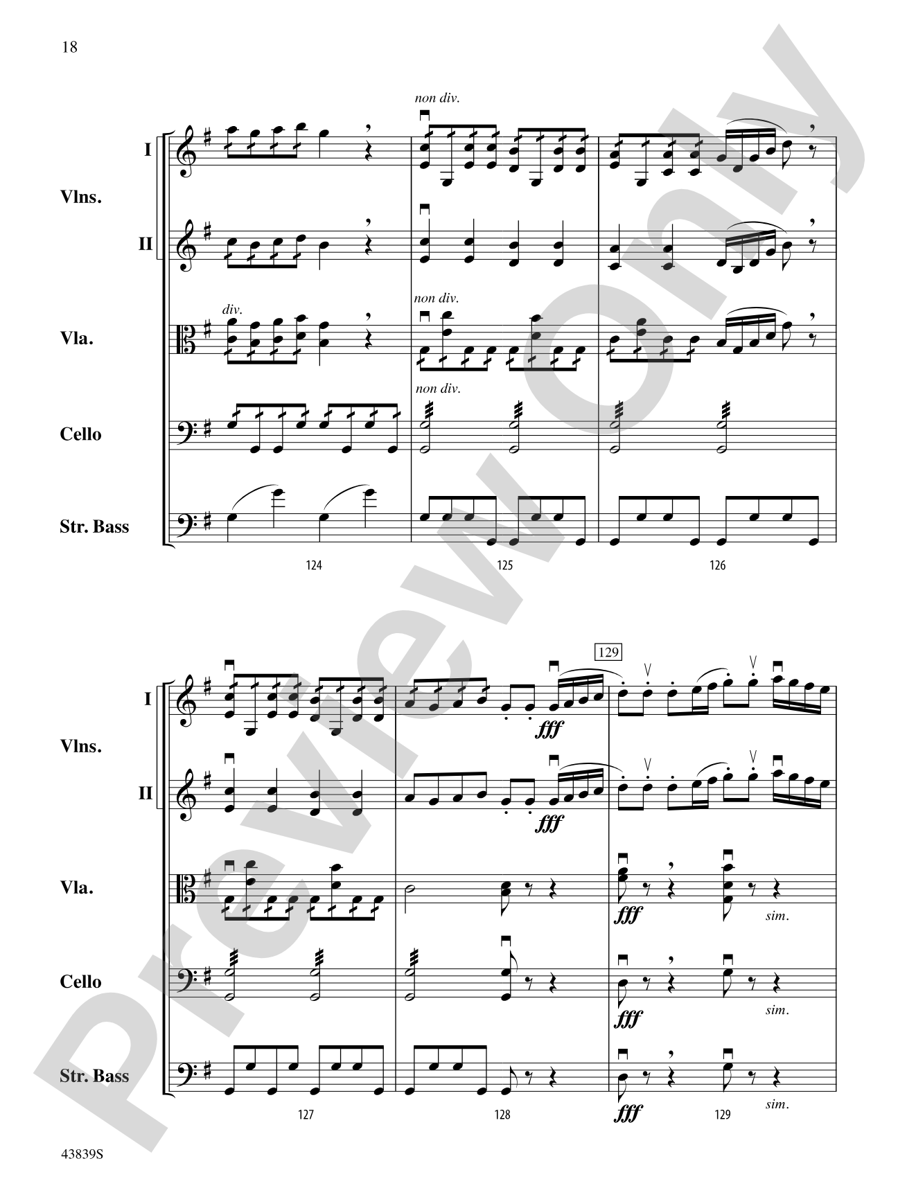 Mozartiana: String Orchestra Conductor Score & Parts