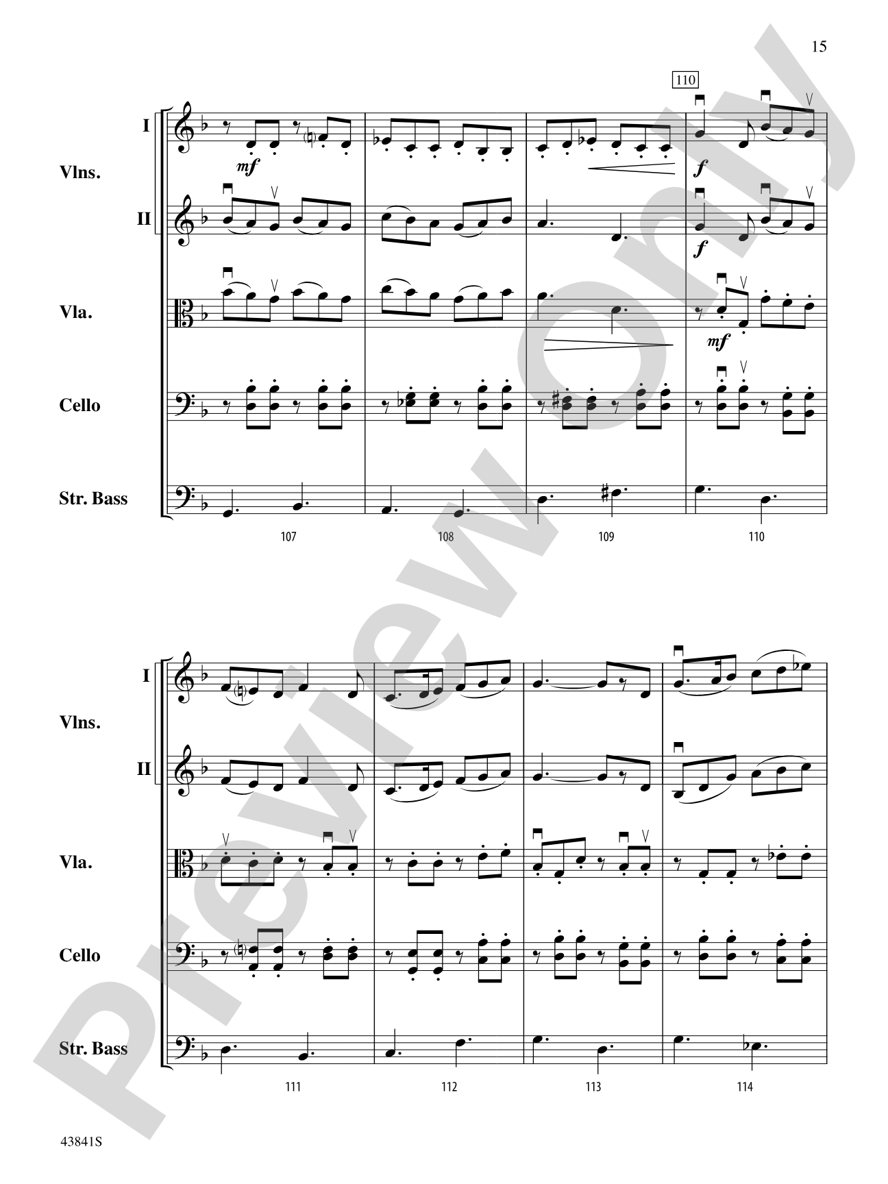 Scherzo for String Orchestra: String Orchestra Conductor Score & Parts