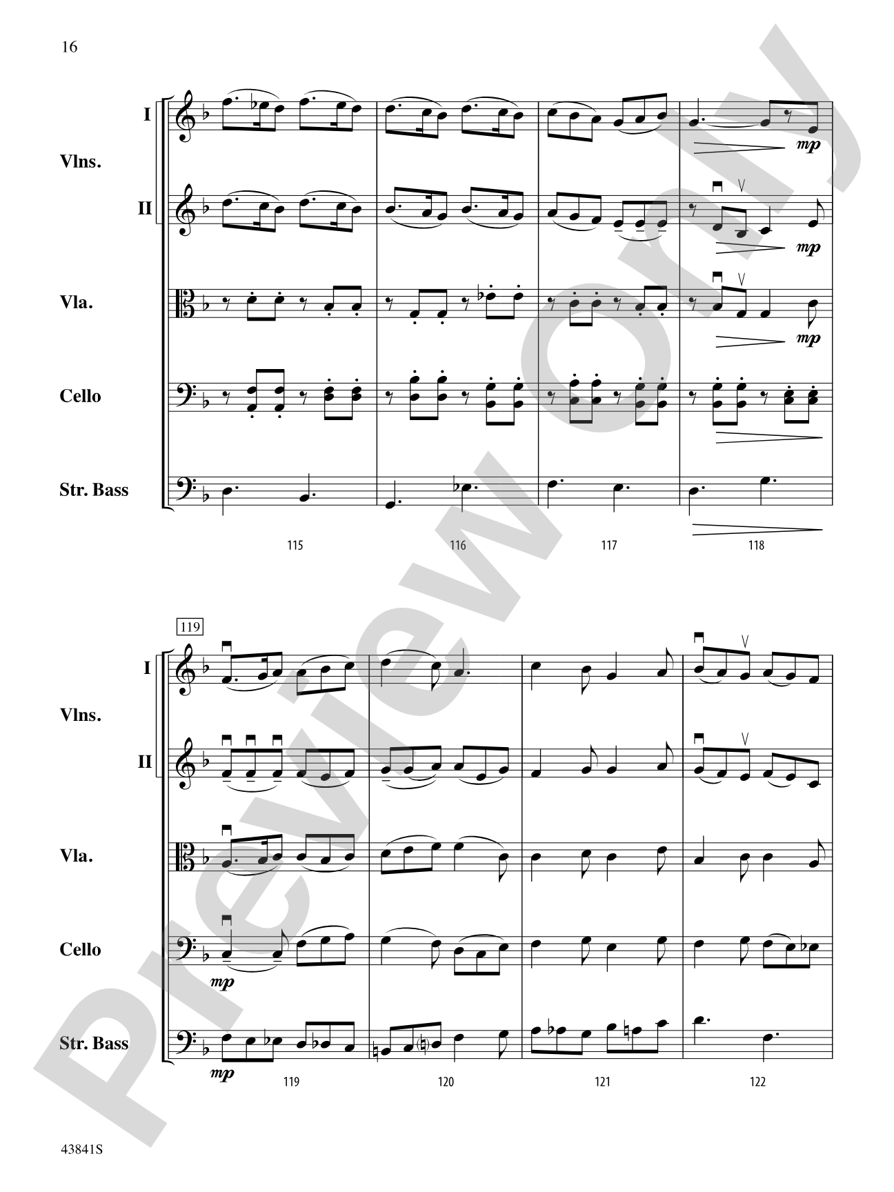 Scherzo for String Orchestra: String Orchestra Conductor Score & Parts
