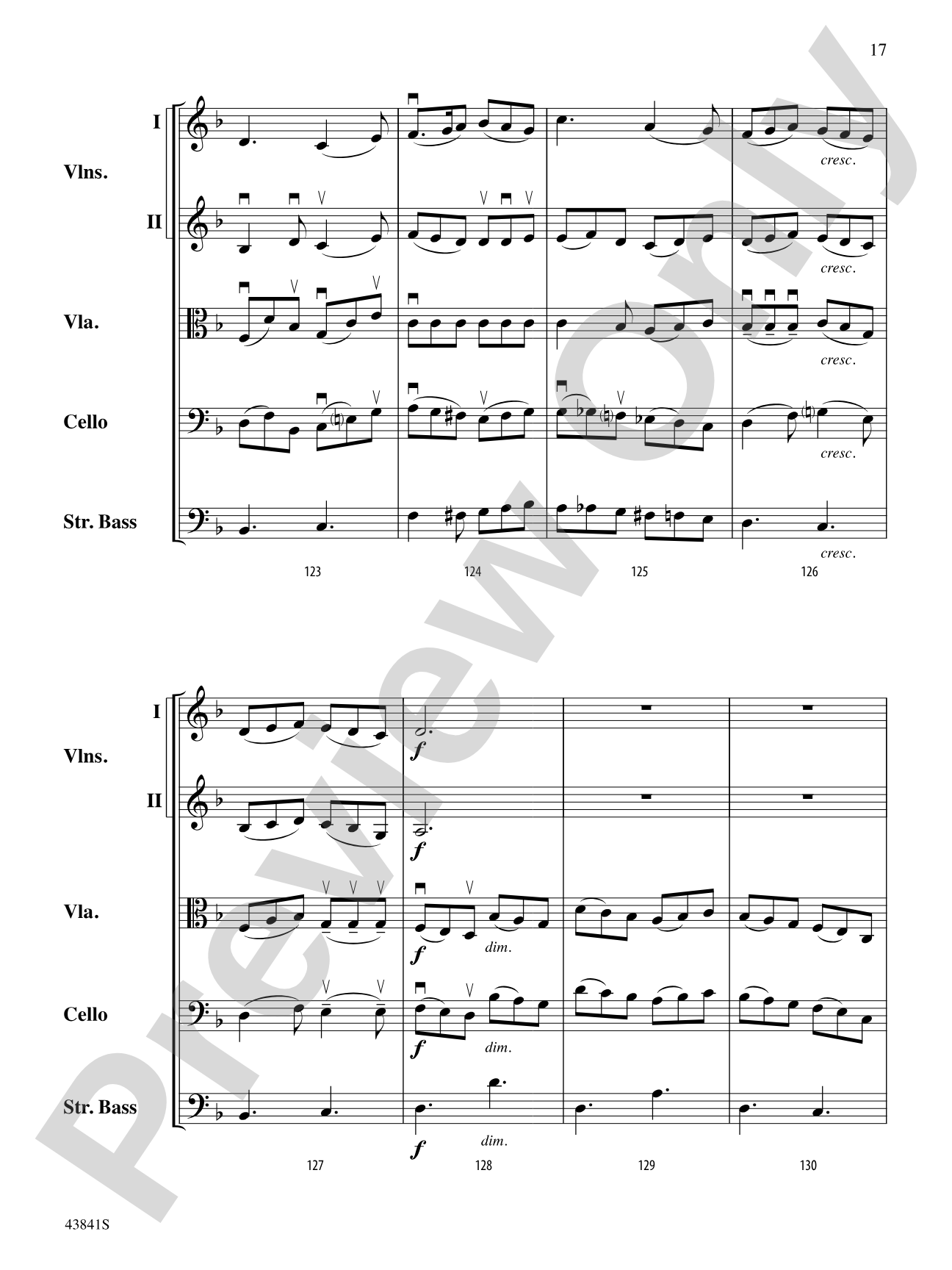 Scherzo for String Orchestra: String Orchestra Conductor Score & Parts