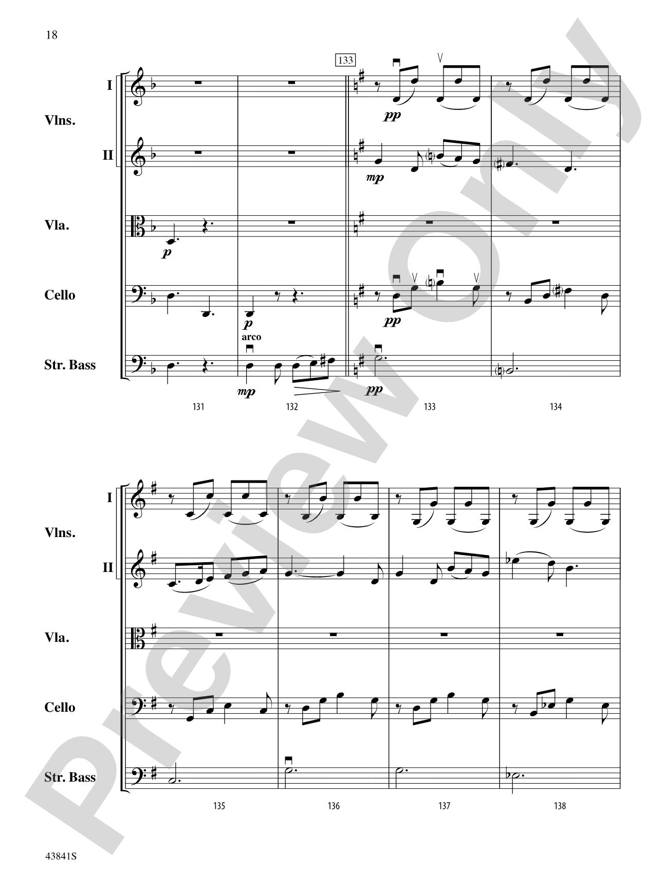 Scherzo for String Orchestra: String Orchestra Conductor Score & Parts