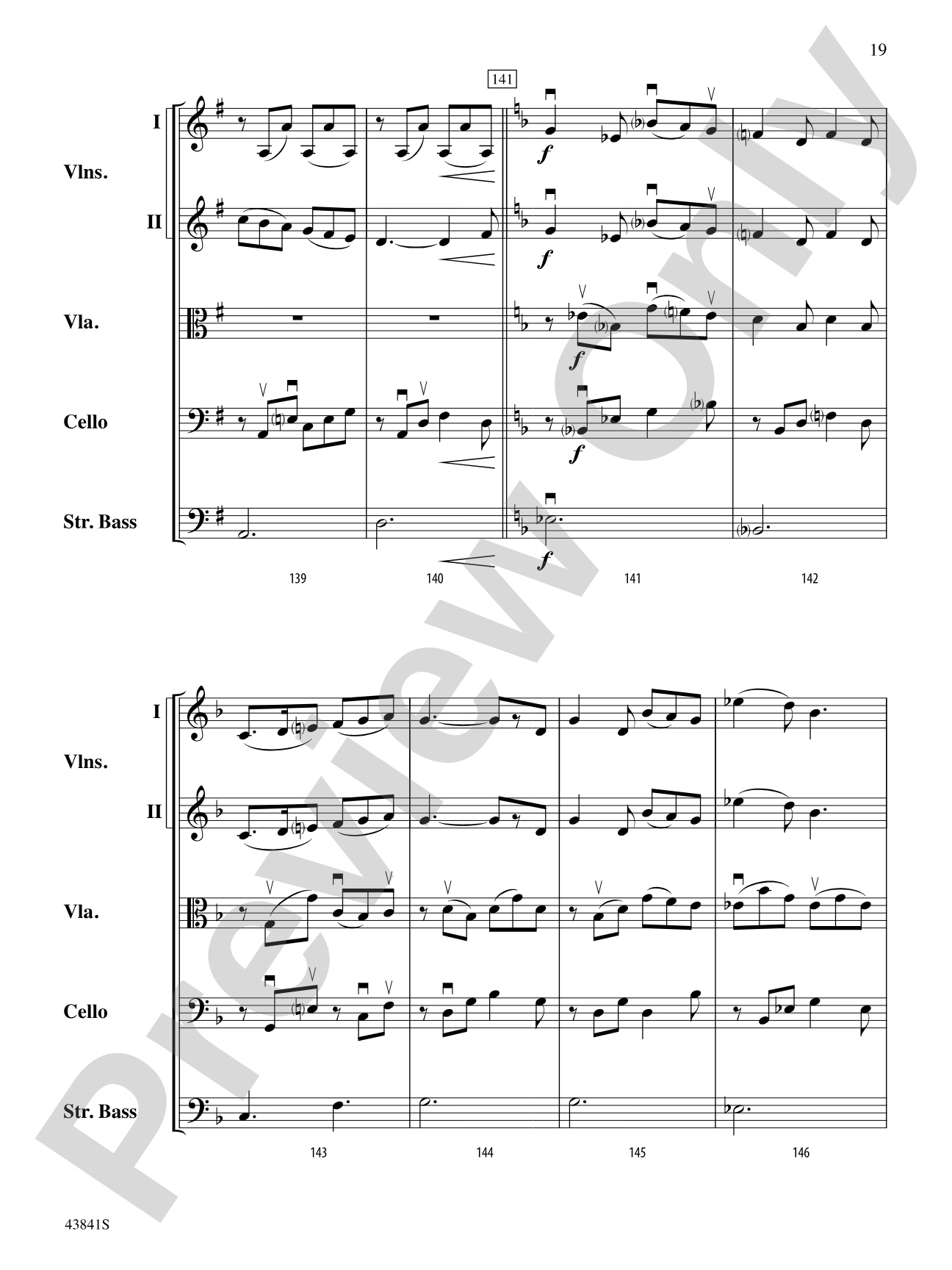 Scherzo for String Orchestra: String Orchestra Conductor Score & Parts