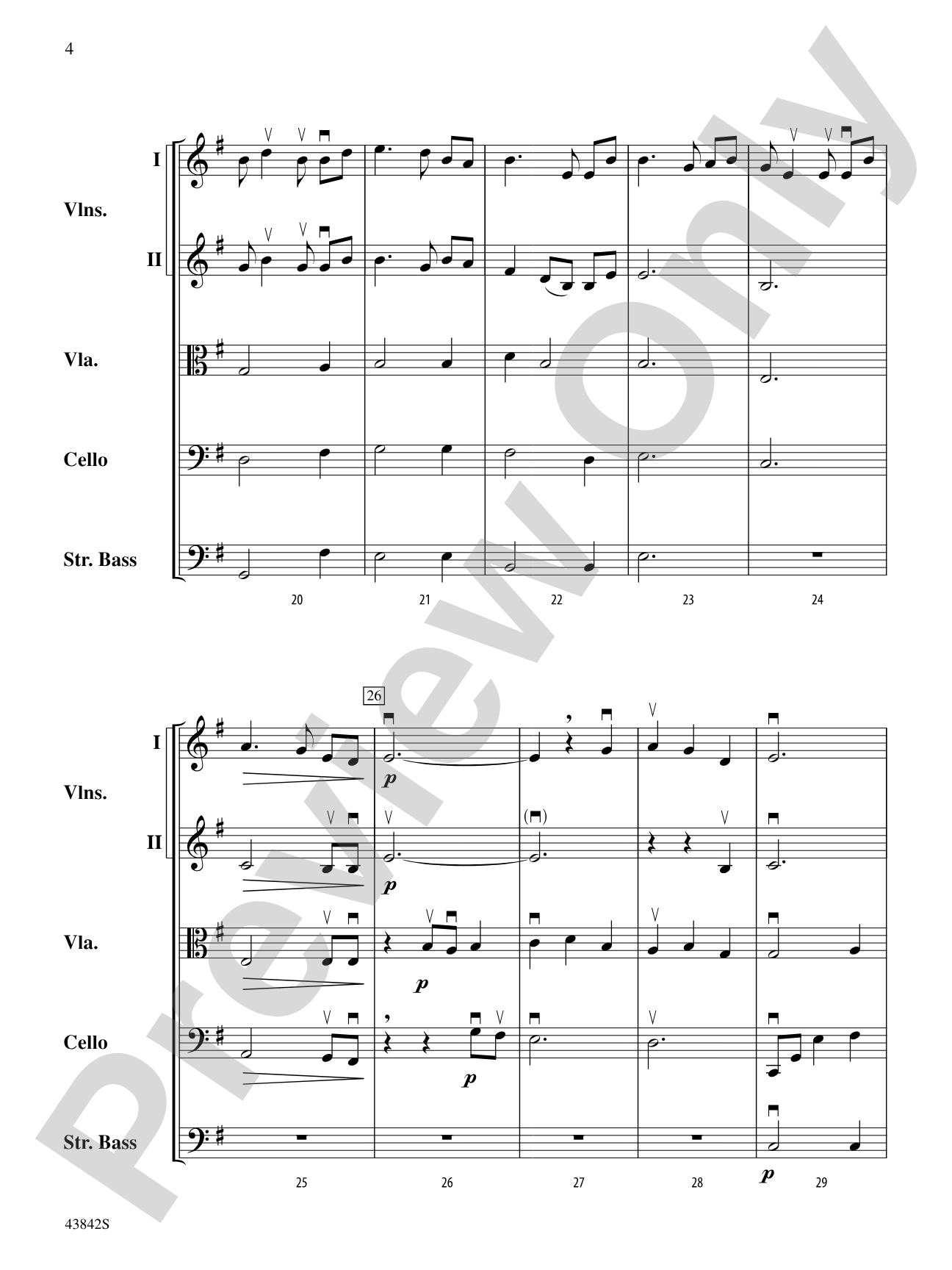 Wayfarin' Stranger: String Orchestra Conductor Score & Parts