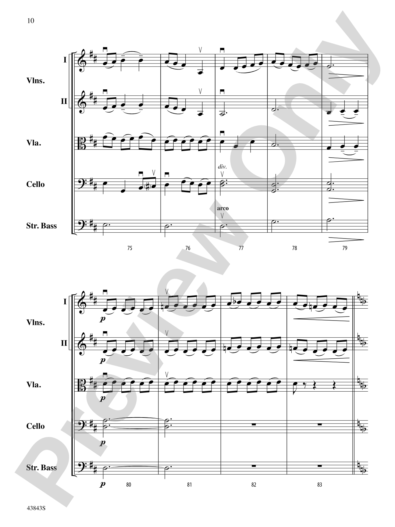 A River Rhapsody: Score