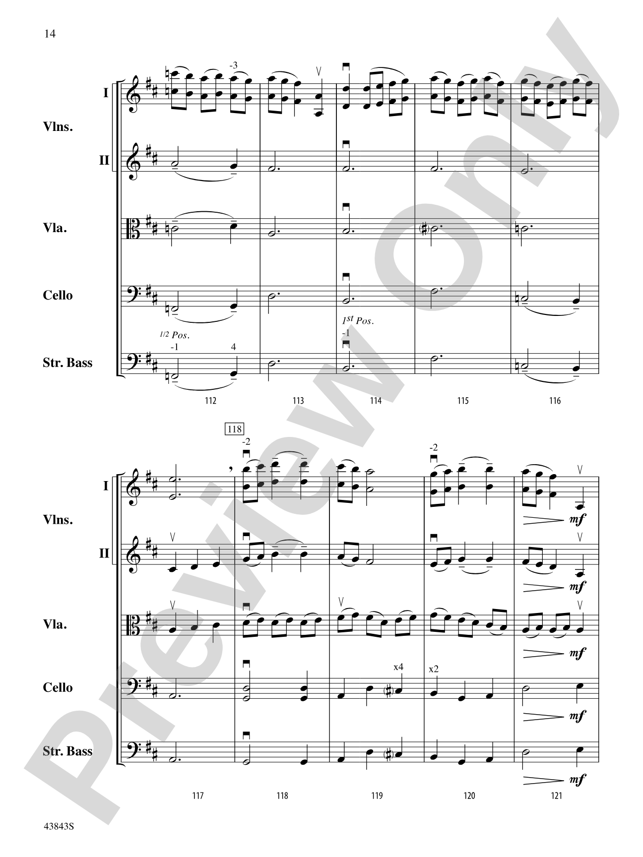 A River Rhapsody: Score