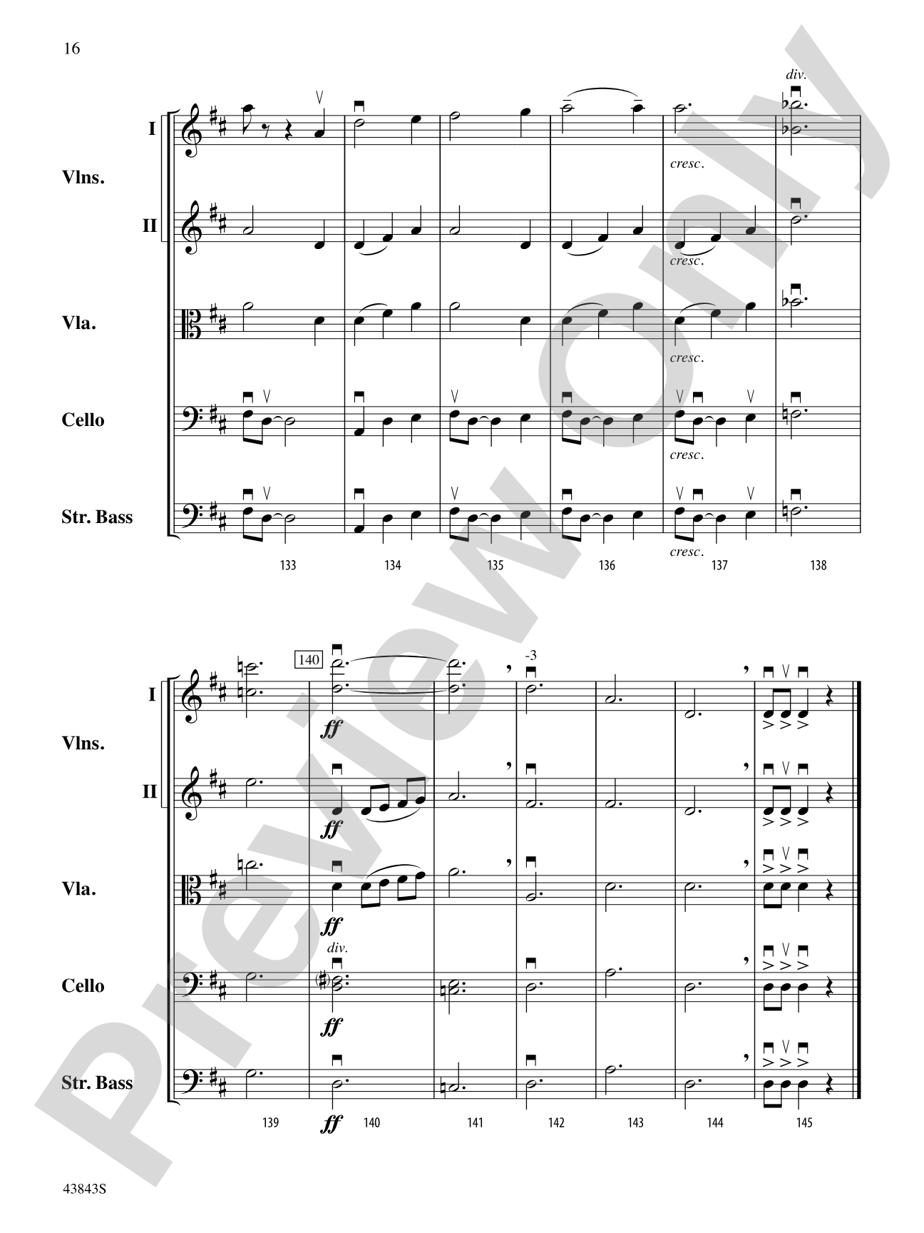 A River Rhapsody: Score