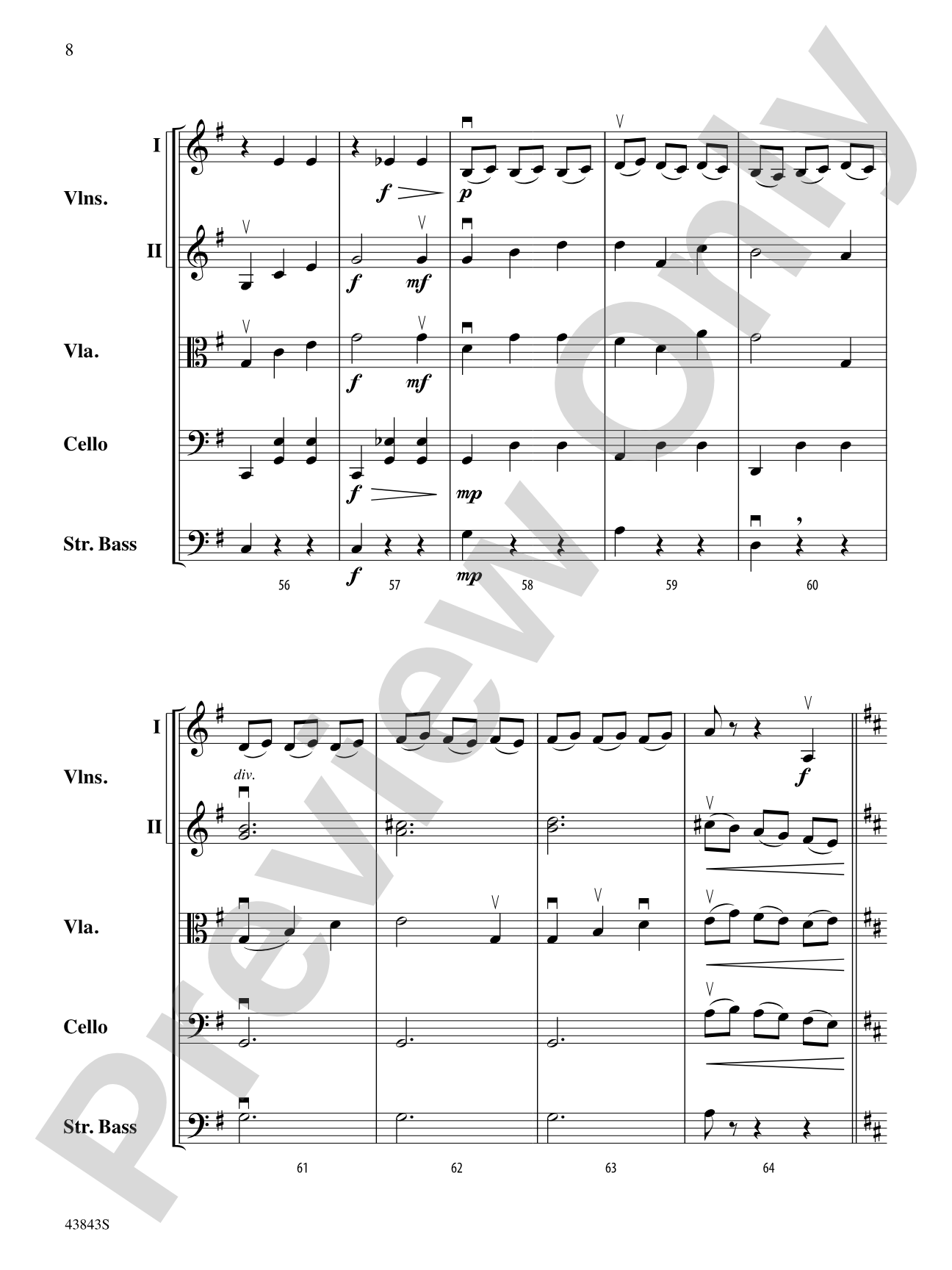 A River Rhapsody: Score