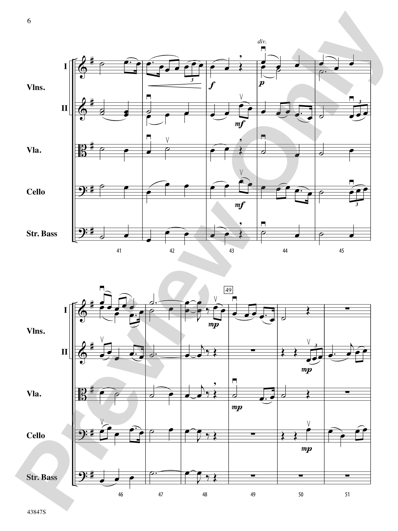 O'Neill's Castle: String Orchestra Conductor Score & Parts