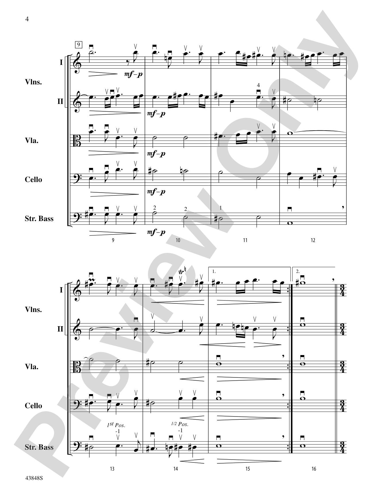 The Gordian Knot Untied: String Orchestra Conductor Score & Parts