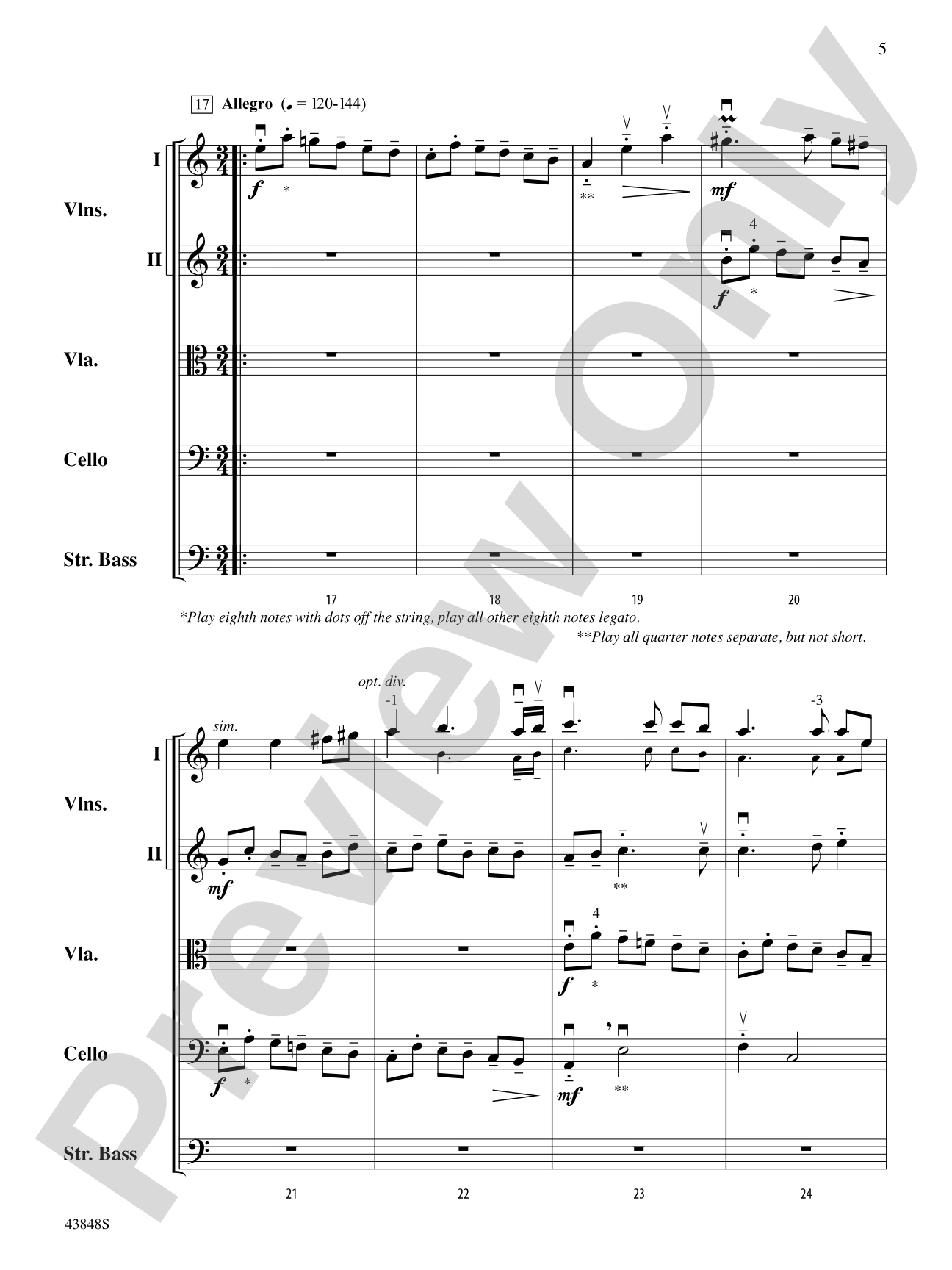 The Gordian Knot Untied: String Orchestra Conductor Score & Parts