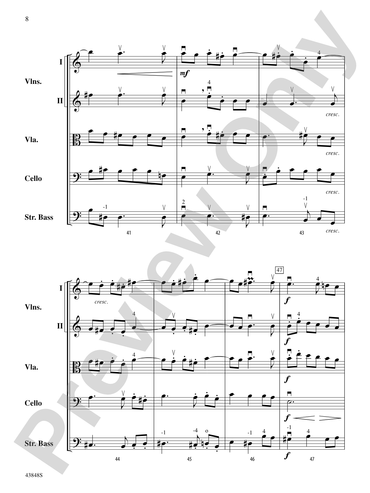 The Gordian Knot Untied: String Orchestra Conductor Score & Parts