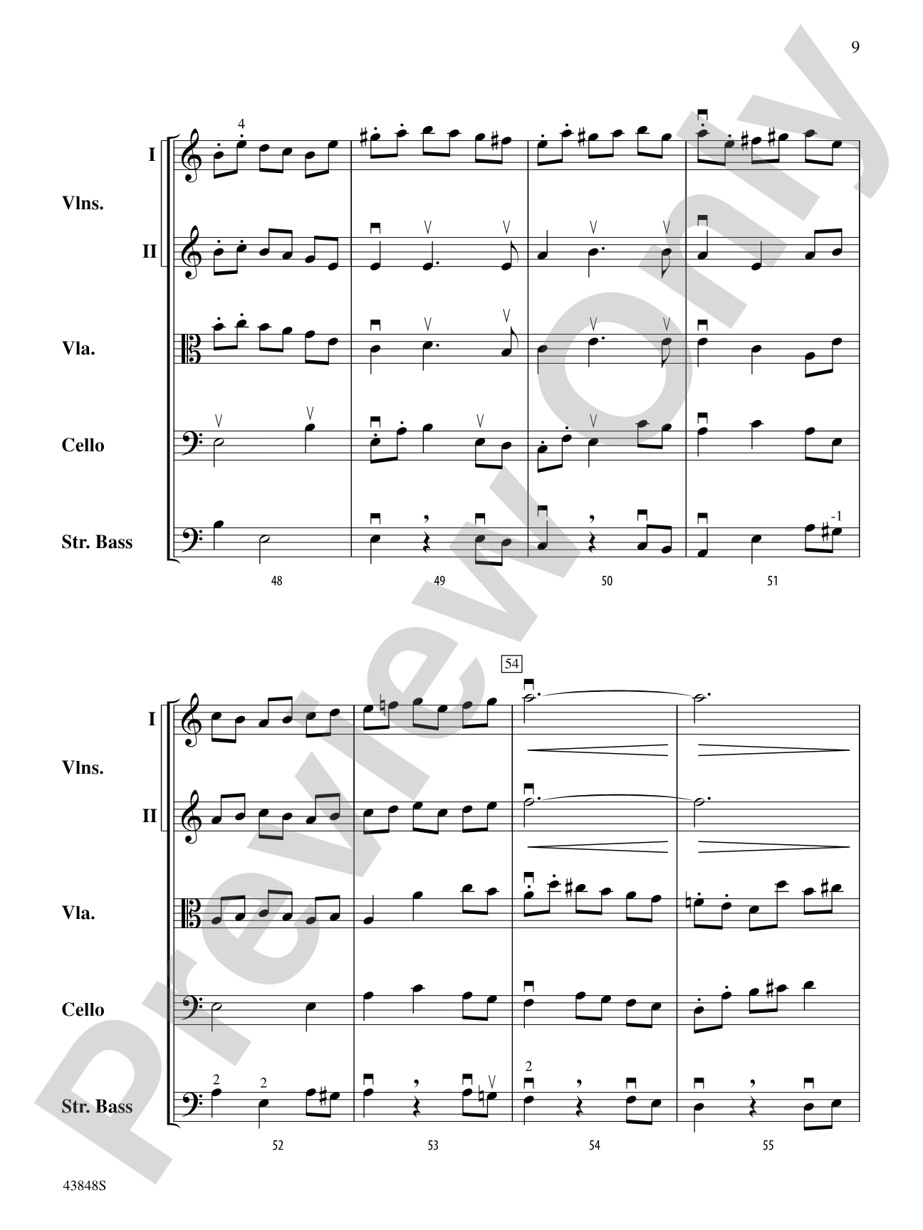 The Gordian Knot Untied: String Orchestra Conductor Score & Parts