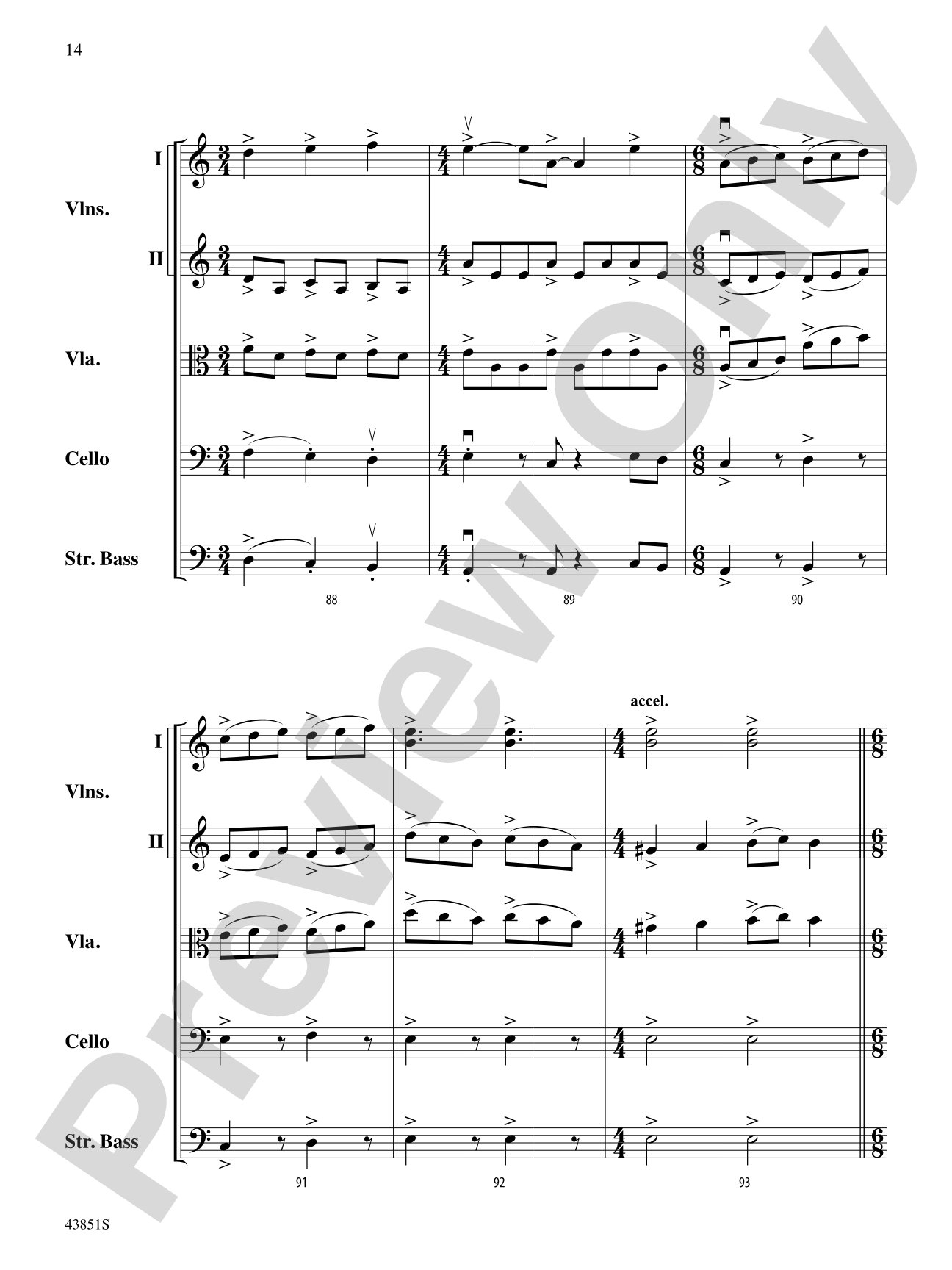 Impact: String Orchestra Conductor Score & Parts