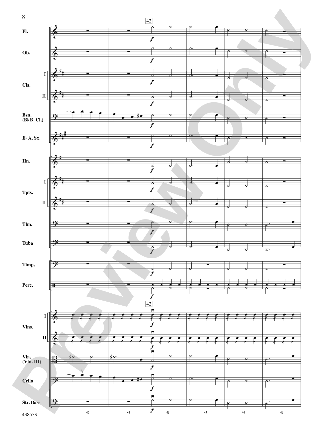 The Abduction from the Seraglio: Full Orchestra Conductor Score & Parts