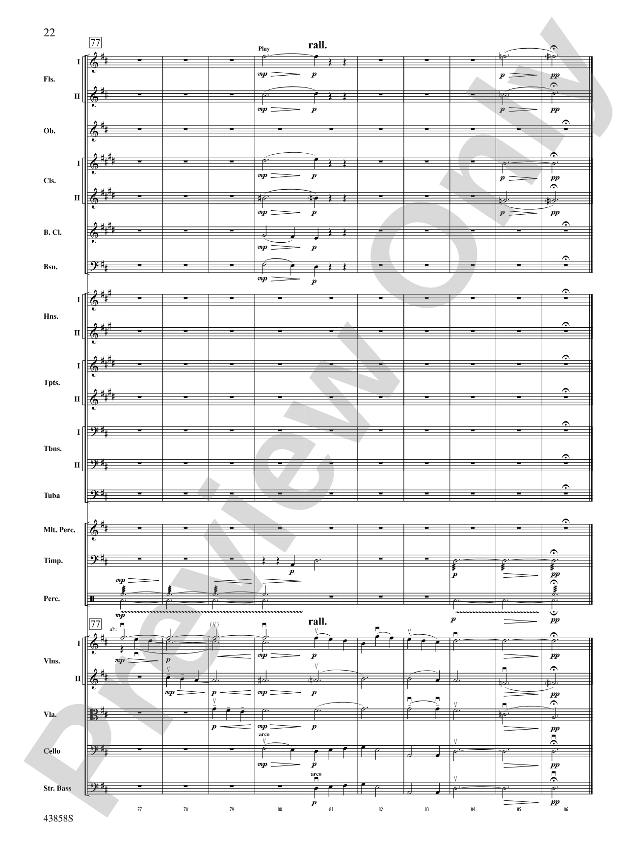 A Northumbrian Folk Song Suite: Full Orchestra Conductor Score & Parts