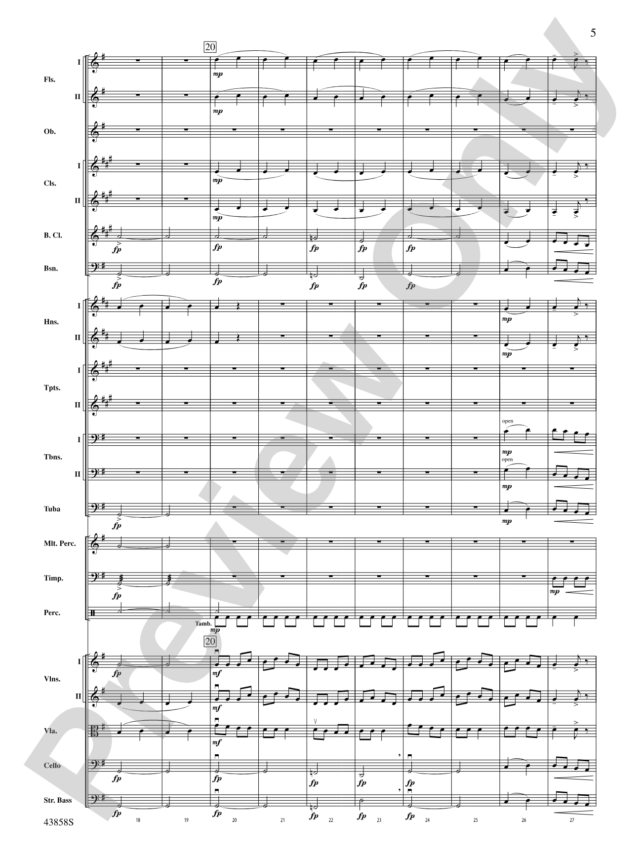 A Northumbrian Folk Song Suite: Full Orchestra Conductor Score & Parts