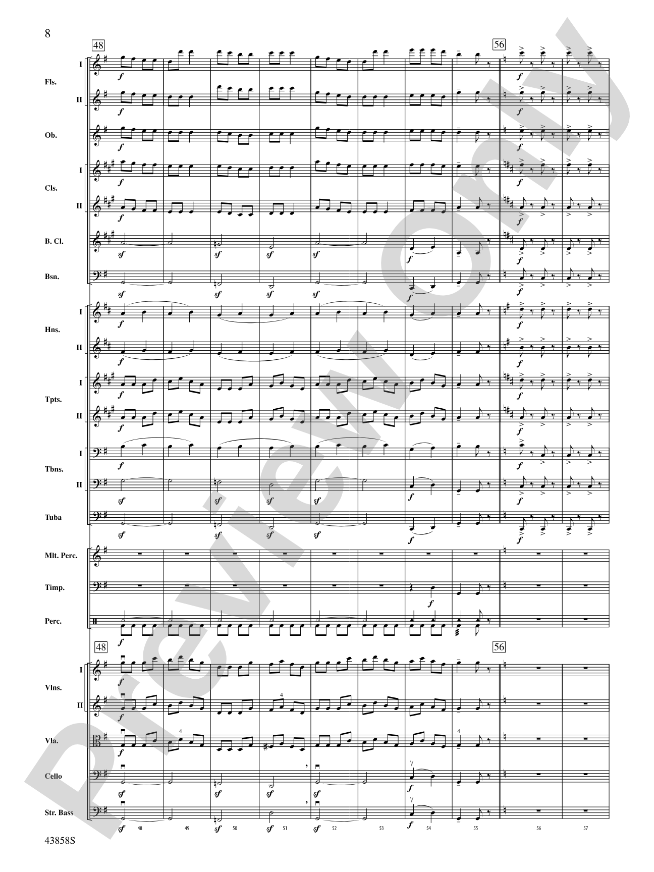 A Northumbrian Folk Song Suite: Full Orchestra Conductor Score & Parts