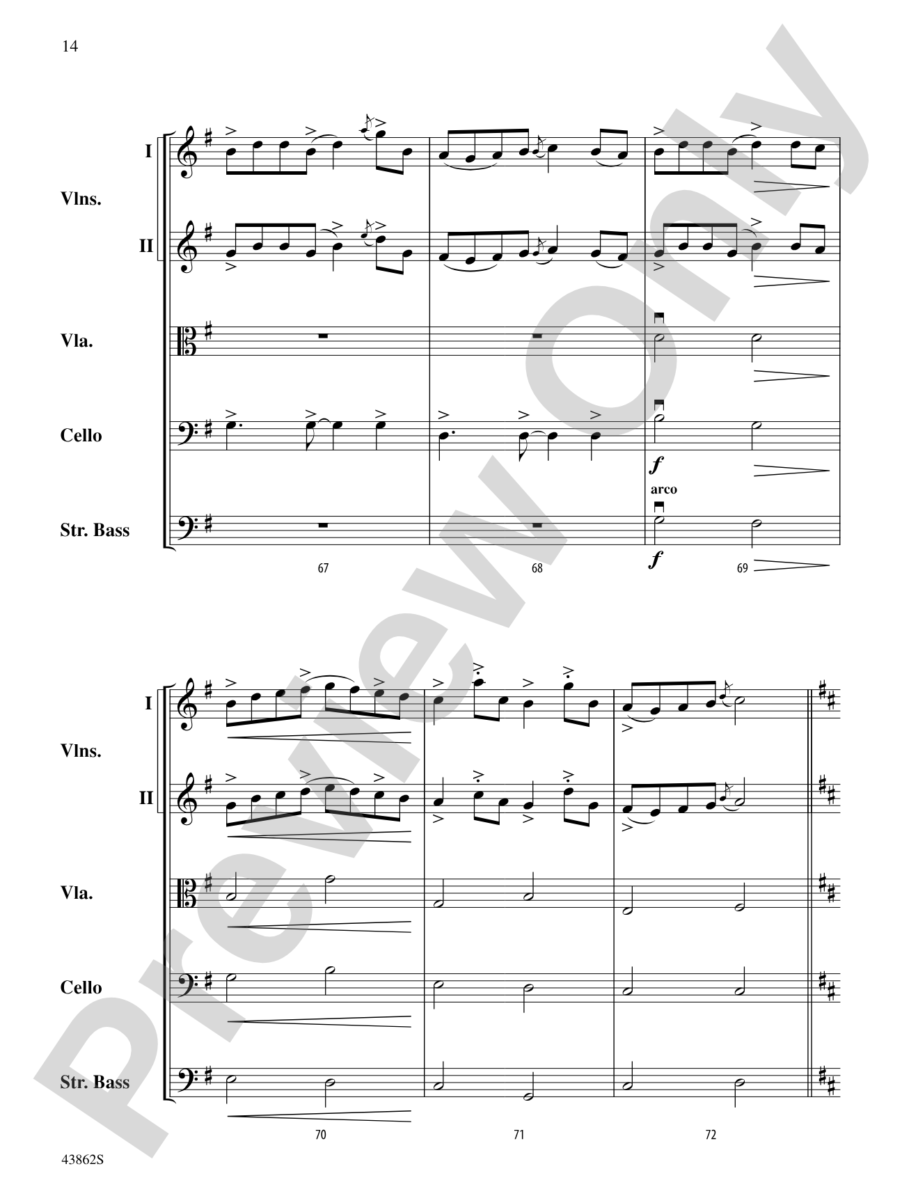 The Smith's Set: String Orchestra Conductor Score & Parts