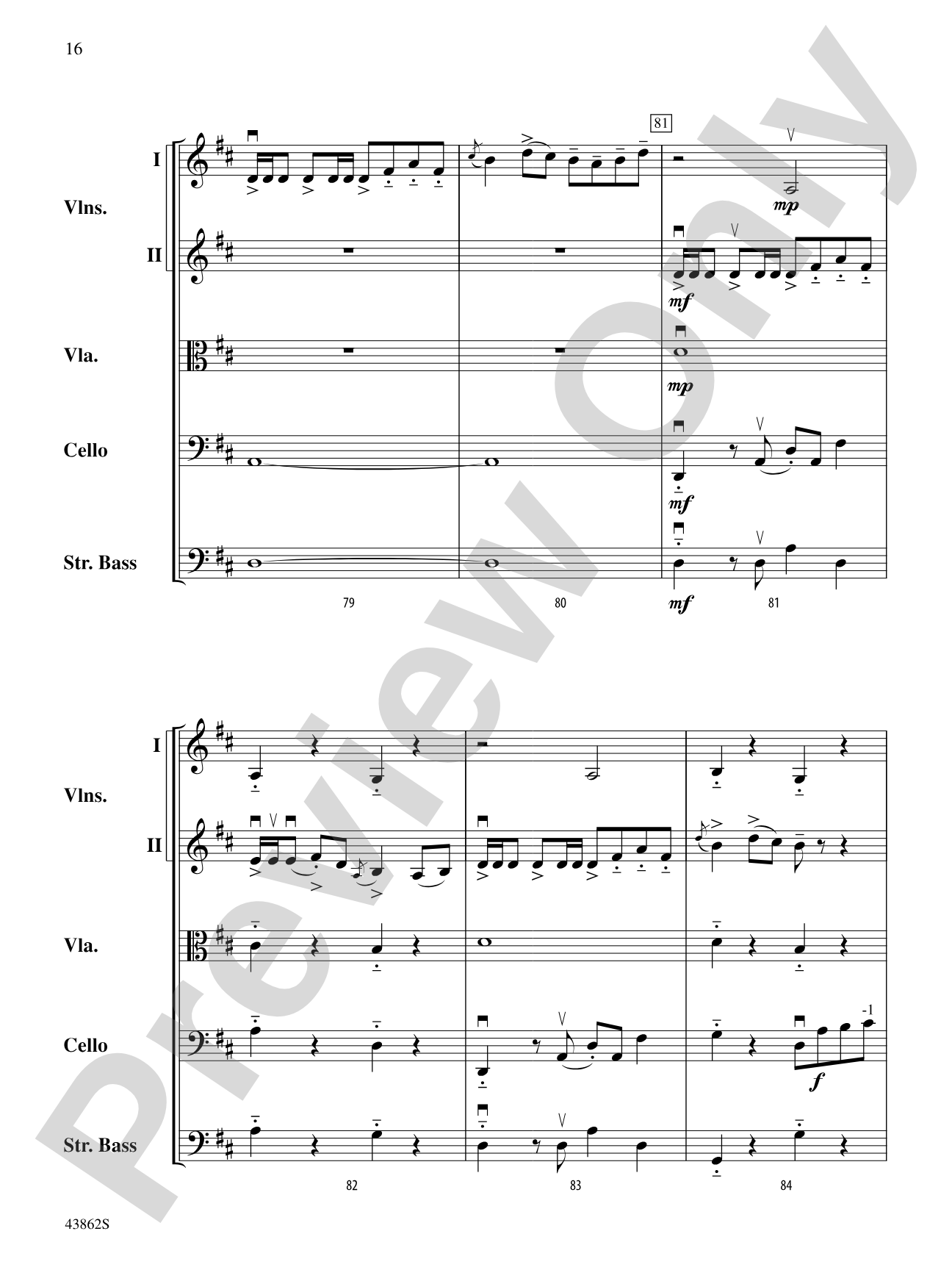 The Smith's Set: String Orchestra Conductor Score & Parts