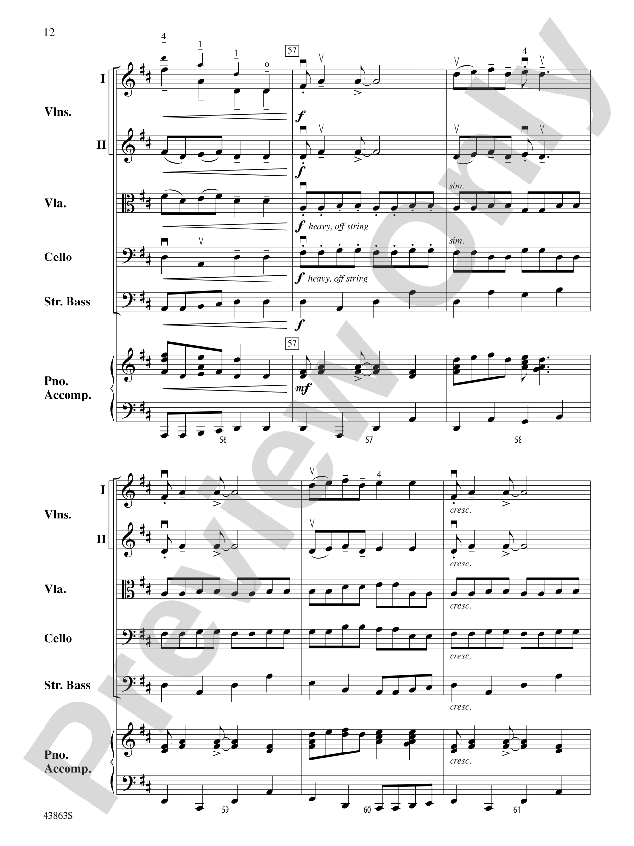 Fiddlin' Casey Jones: String Orchestra Conductor Score & Parts