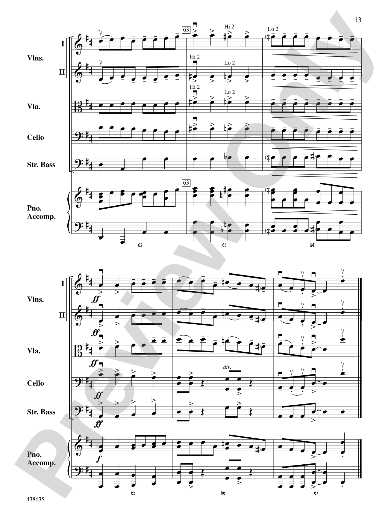 Fiddlin' Casey Jones: String Orchestra Conductor Score & Parts