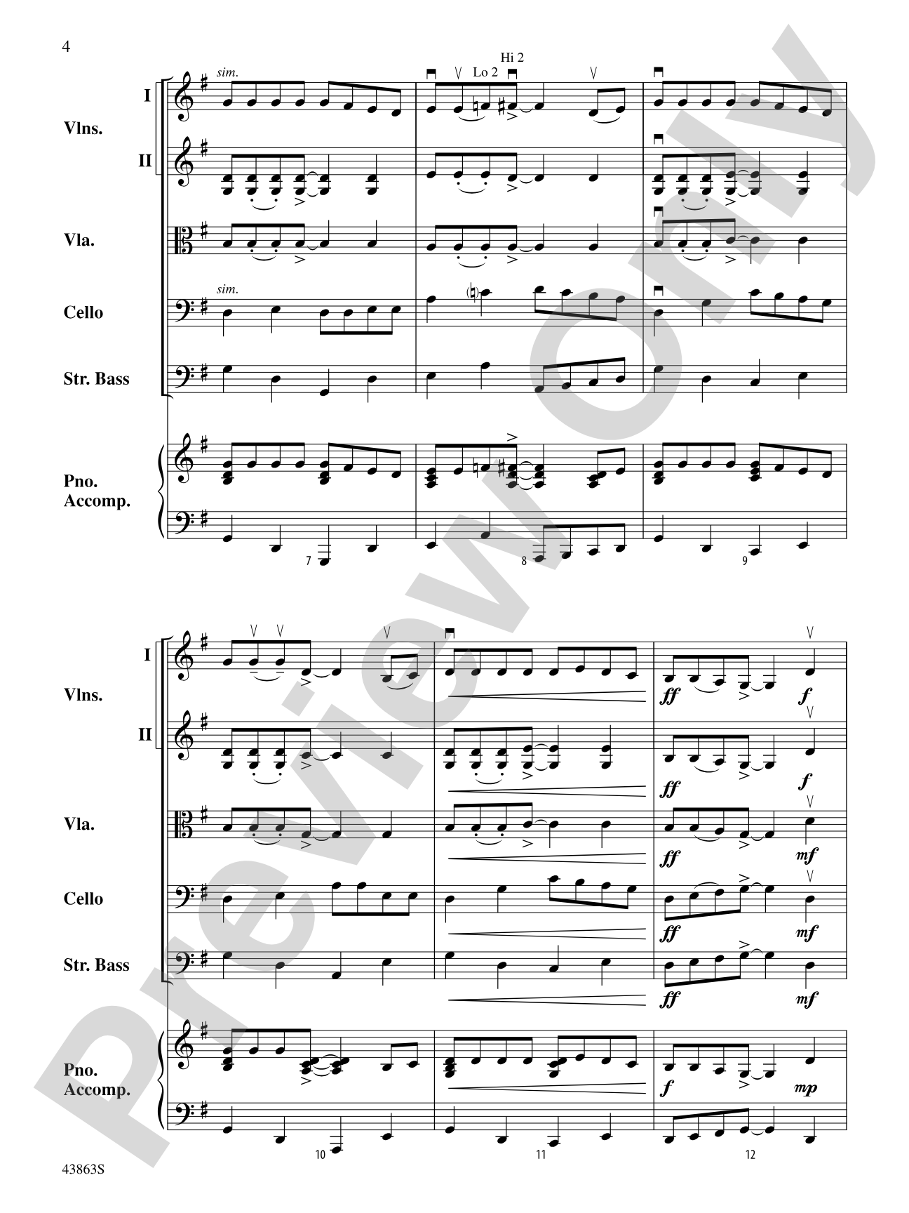 Fiddlin' Casey Jones: String Orchestra Conductor Score & Parts