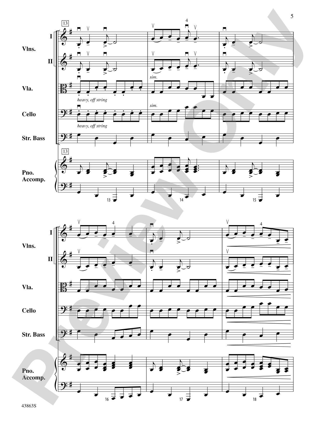 Fiddlin' Casey Jones: String Orchestra Conductor Score & Parts