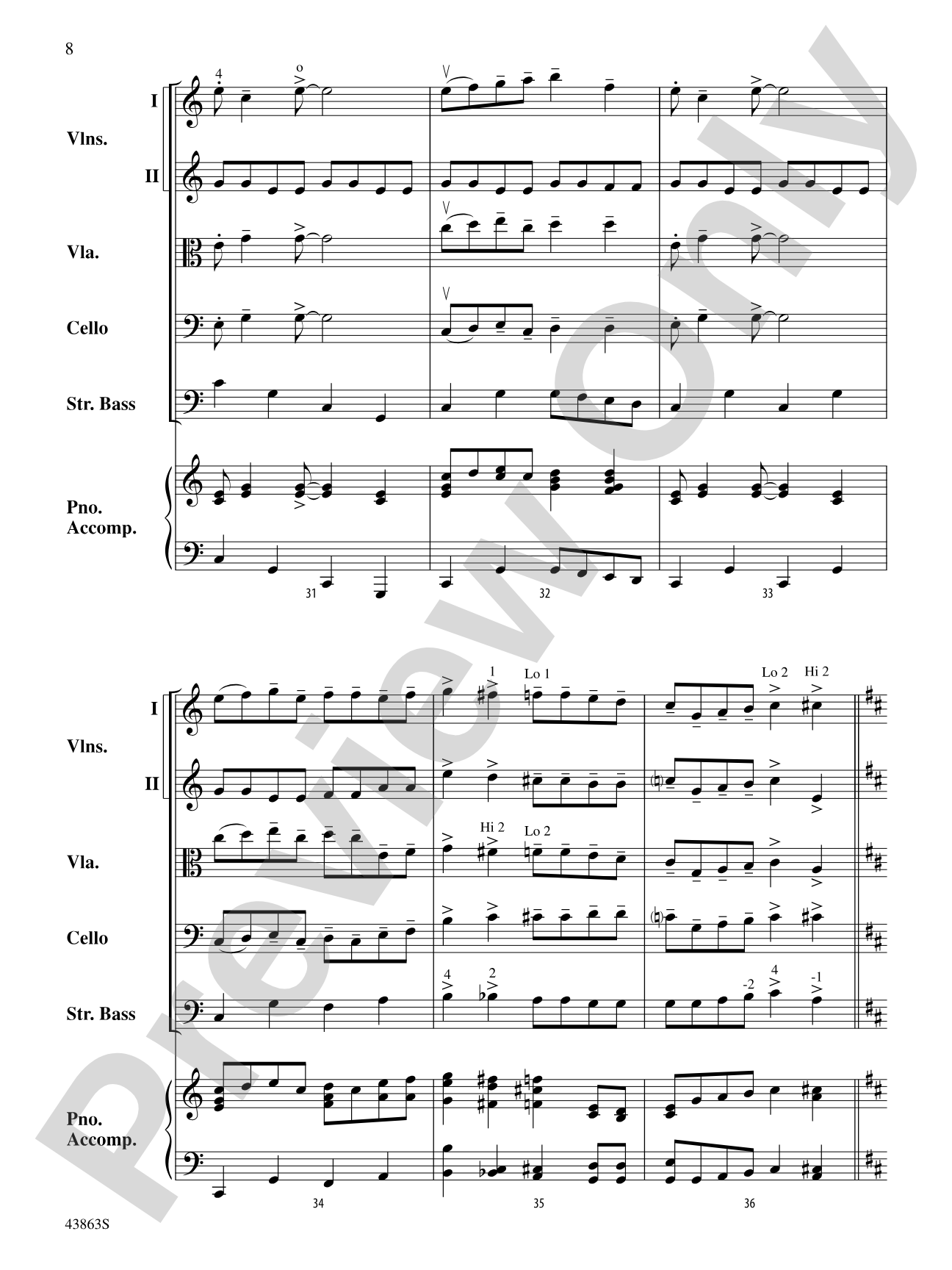 Fiddlin' Casey Jones: String Orchestra Conductor Score & Parts