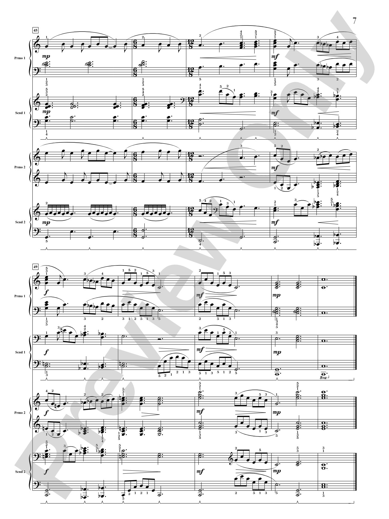 Over the Rainbow: Score