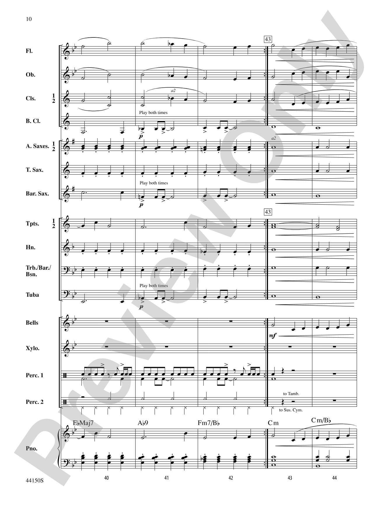 Overdrive: Concert Band Conductor Score & Parts