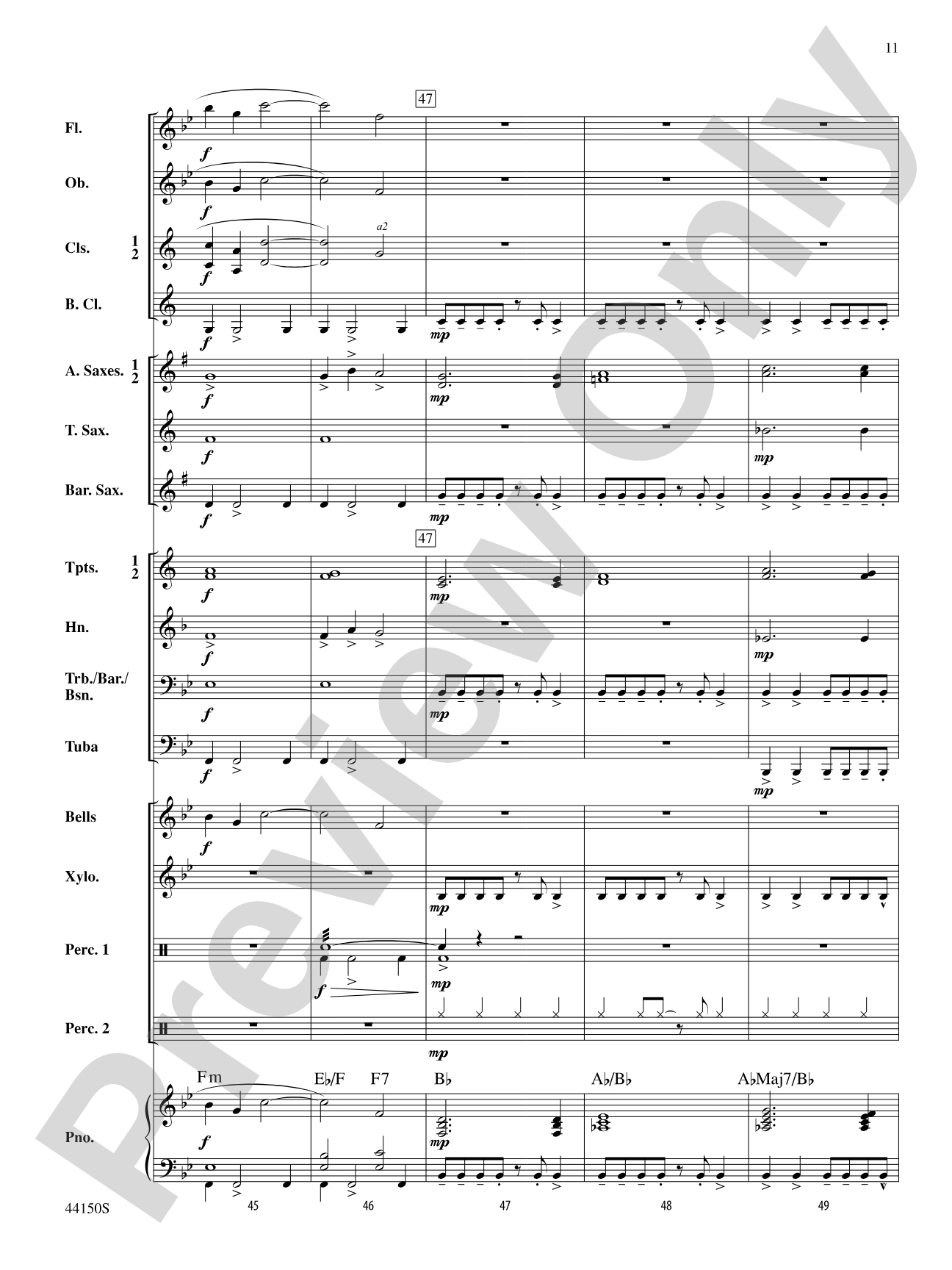 Overdrive: Concert Band Conductor Score & Parts