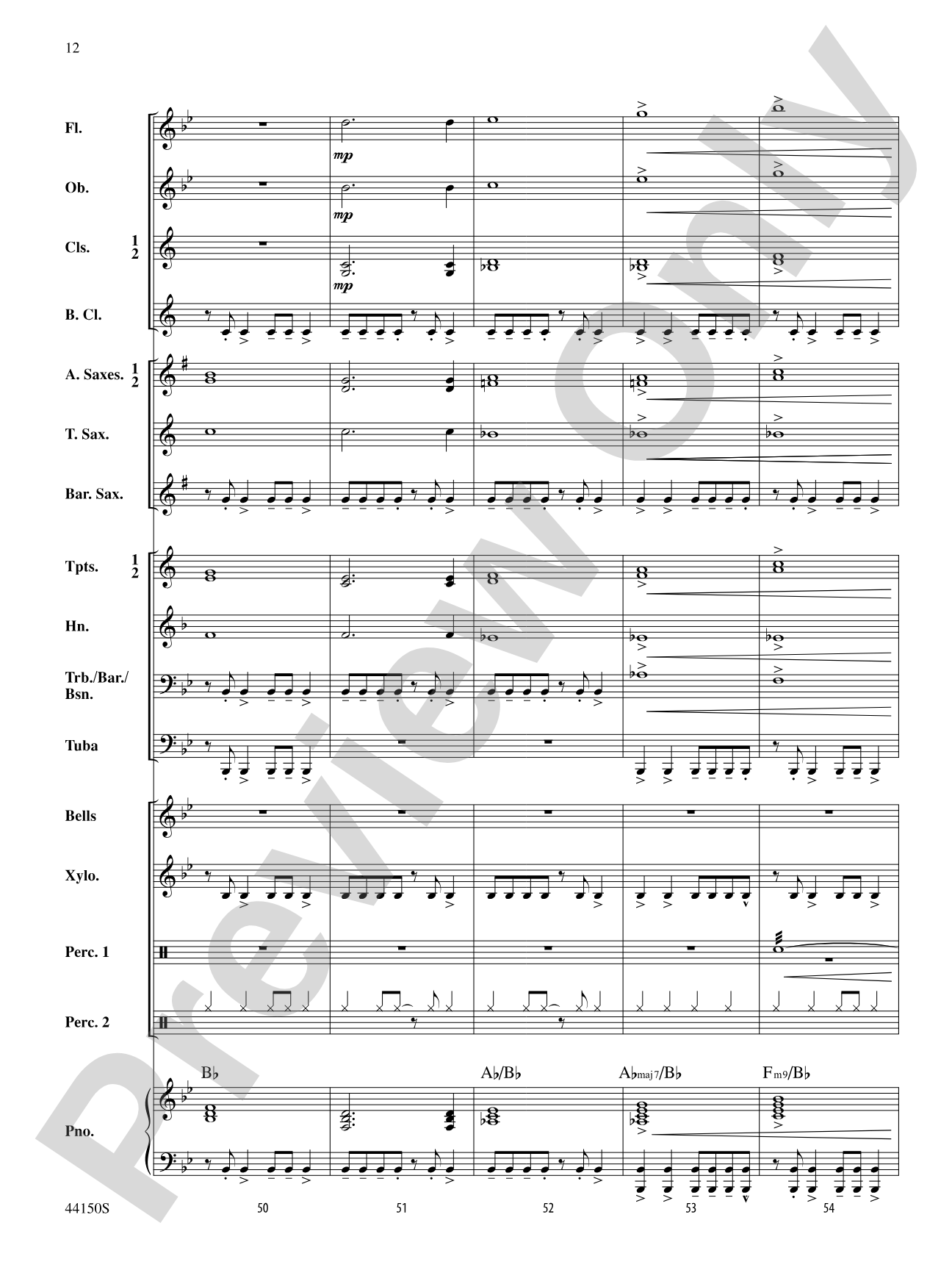 Overdrive: Concert Band Conductor Score & Parts