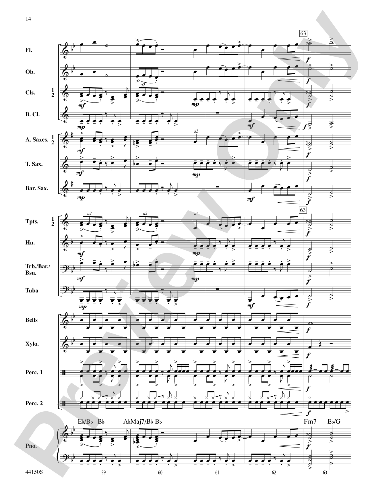 Overdrive: Concert Band Conductor Score & Parts
