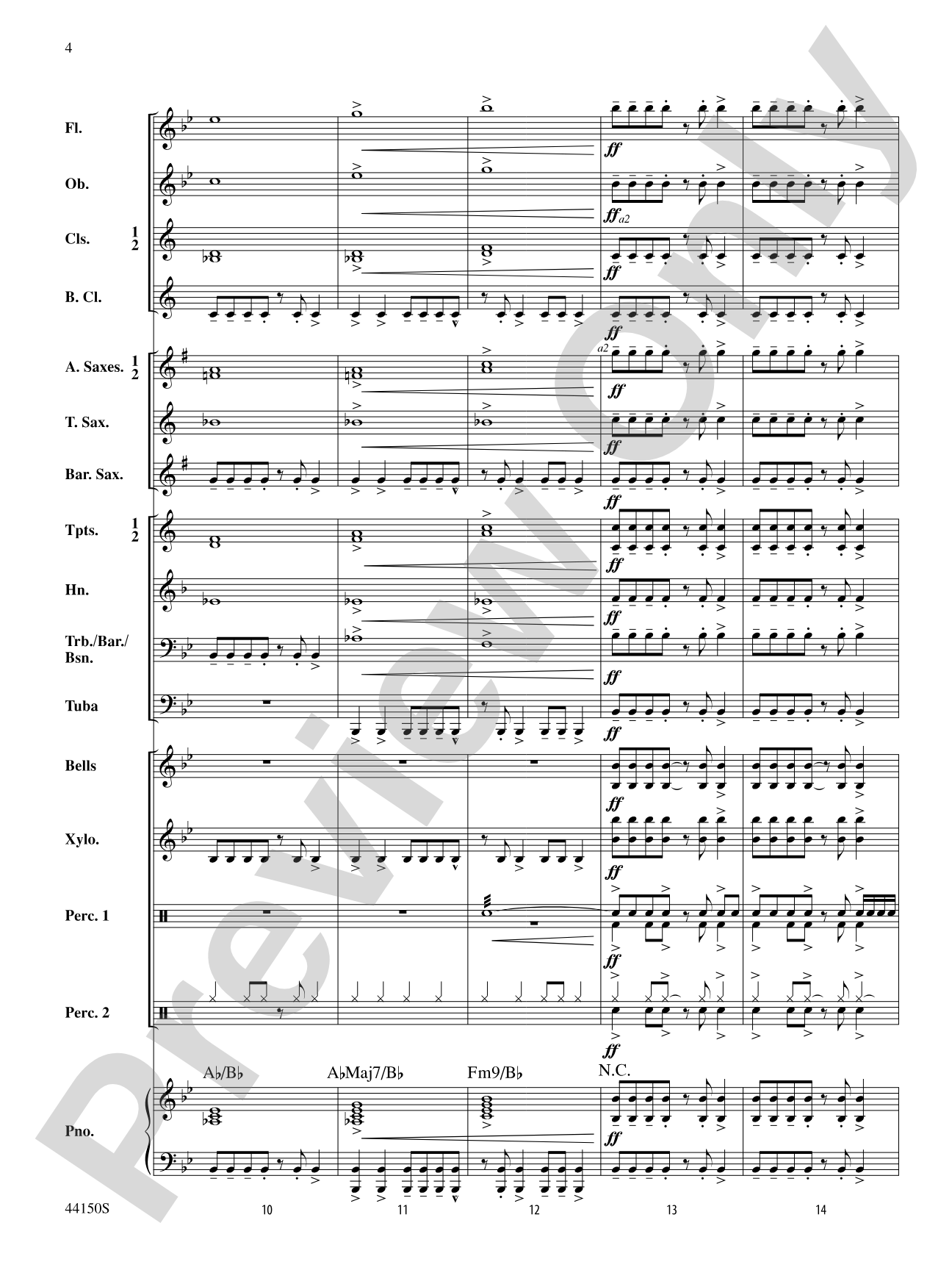 Overdrive: Concert Band Conductor Score & Parts