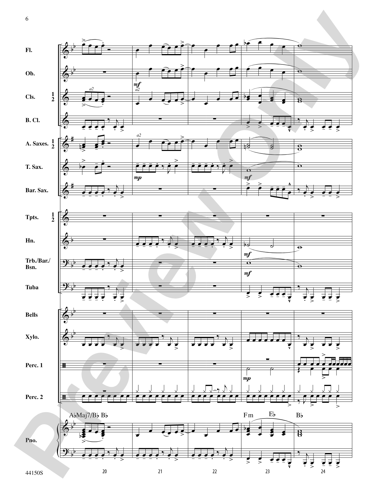 Overdrive: Concert Band Conductor Score & Parts